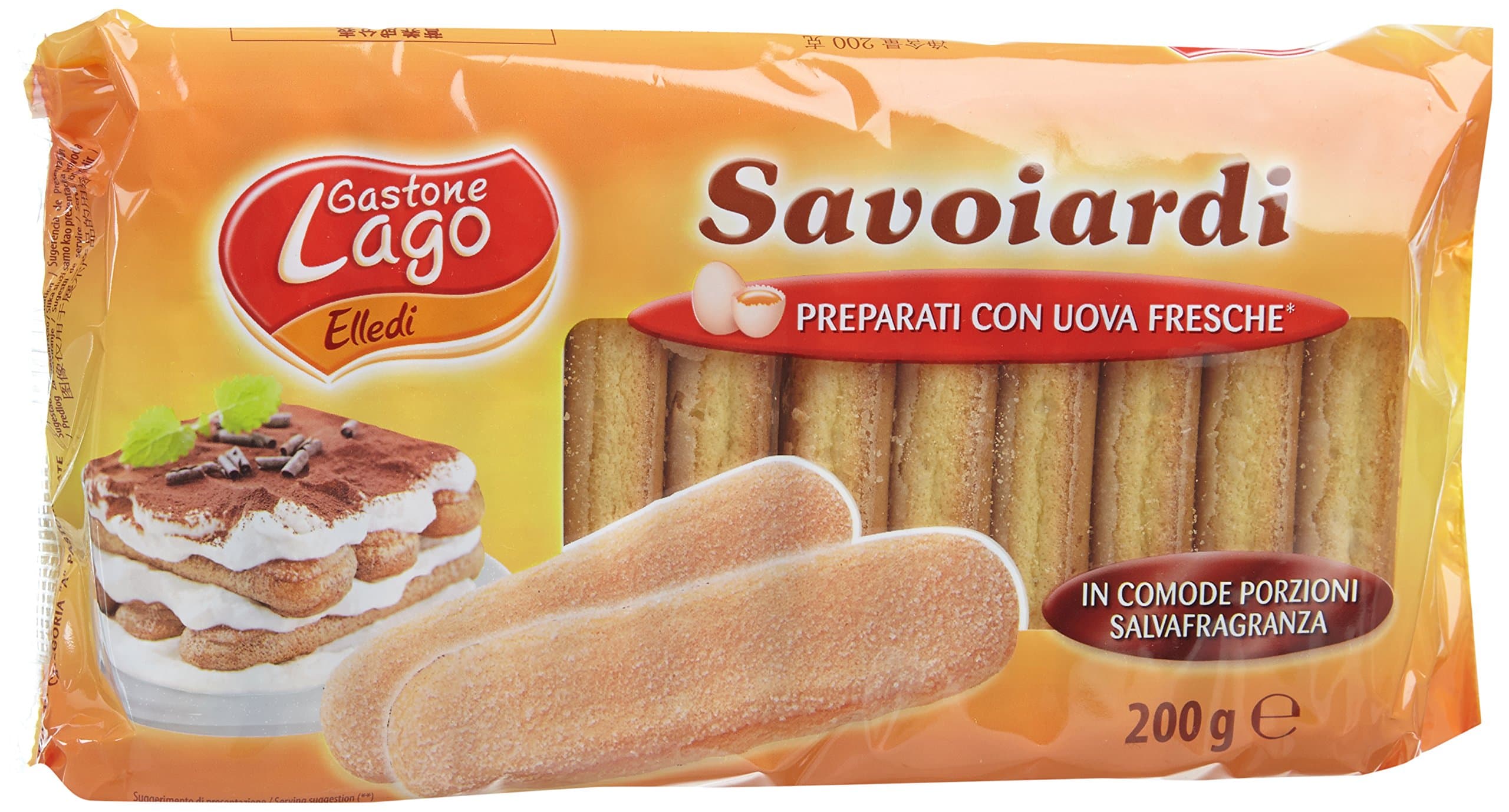 Savoiardi Lady Fingers Biscuits - 200 gms