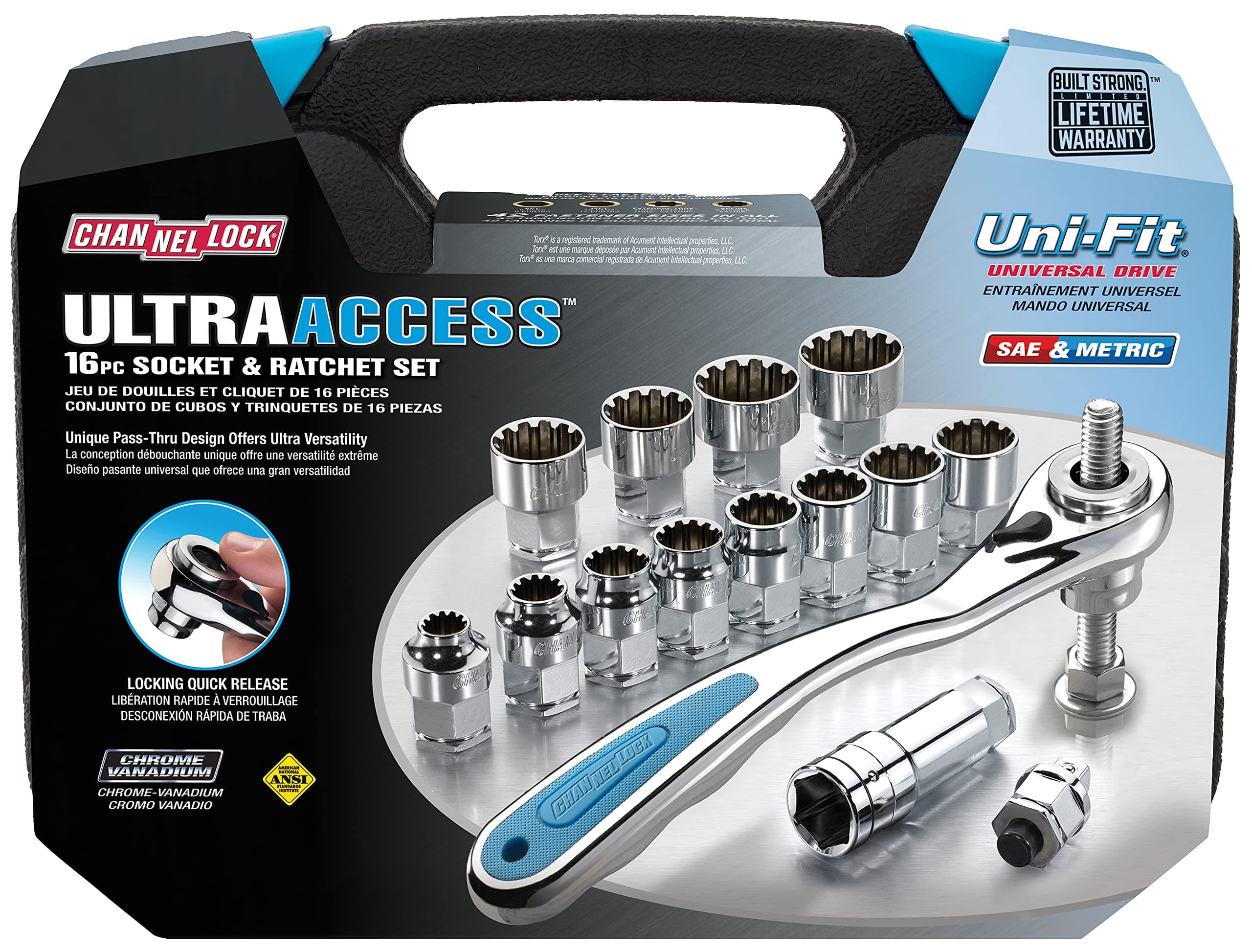 Channellock 39070 94 Piece Tool Set