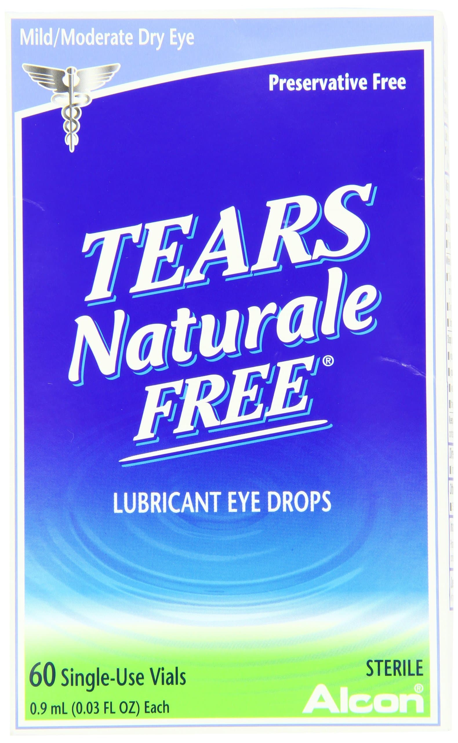 Lifenlabs Free Lubricant Eye Drops Single Use Vials-0.03 oz, 60 ct