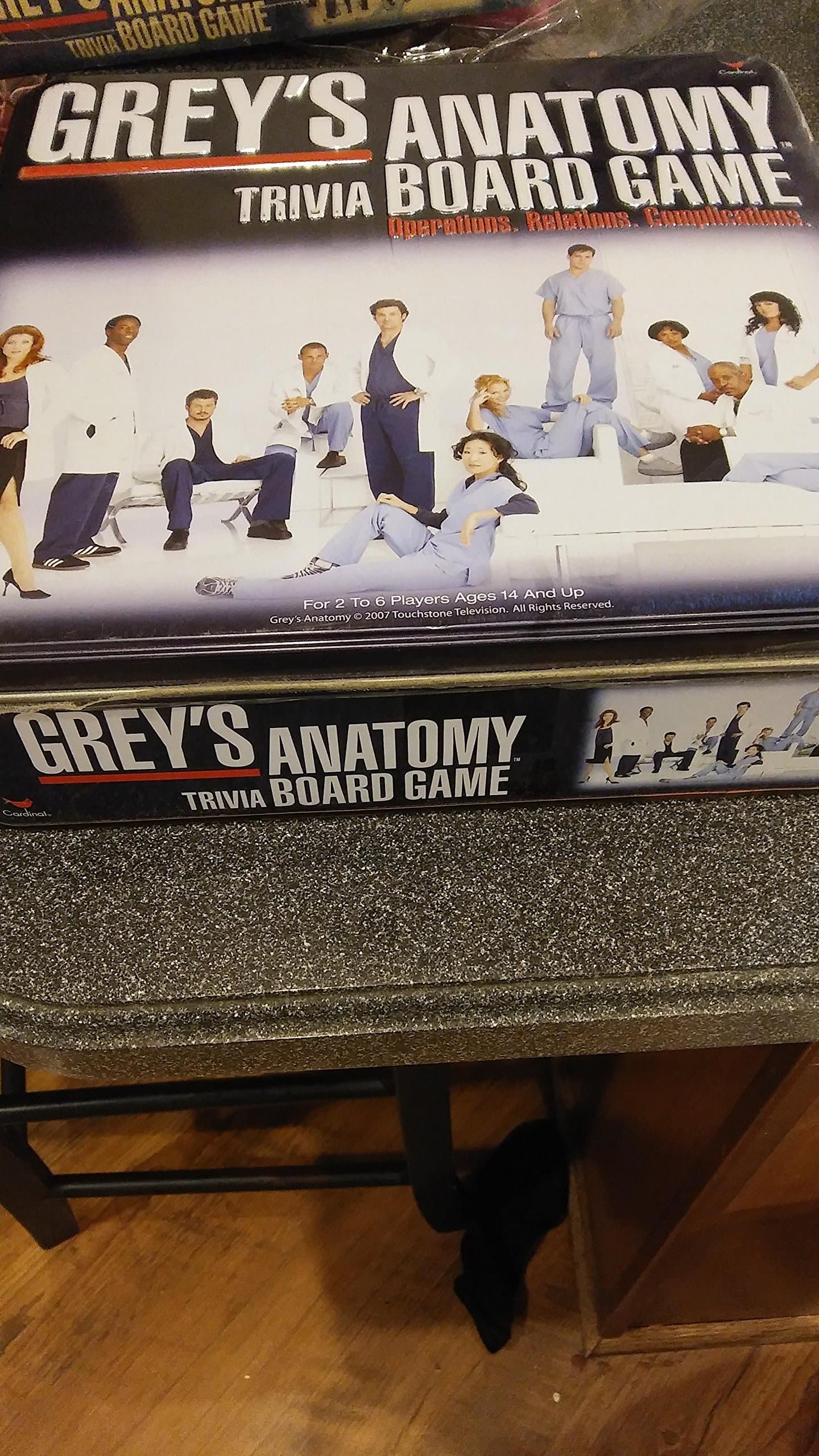 Grey's Anatomy Trivia Board Game