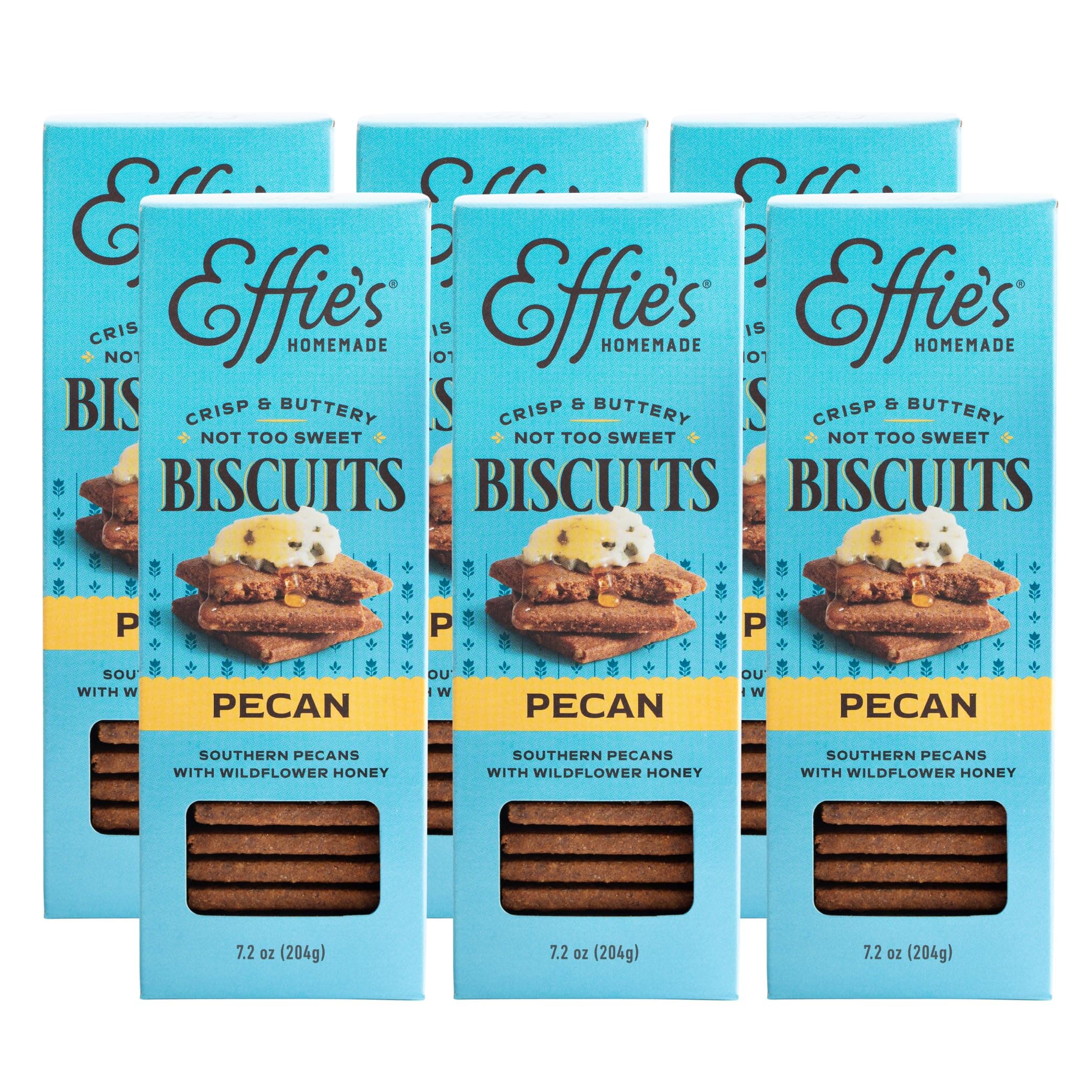 Biscuits - Pecan - 6 Pack