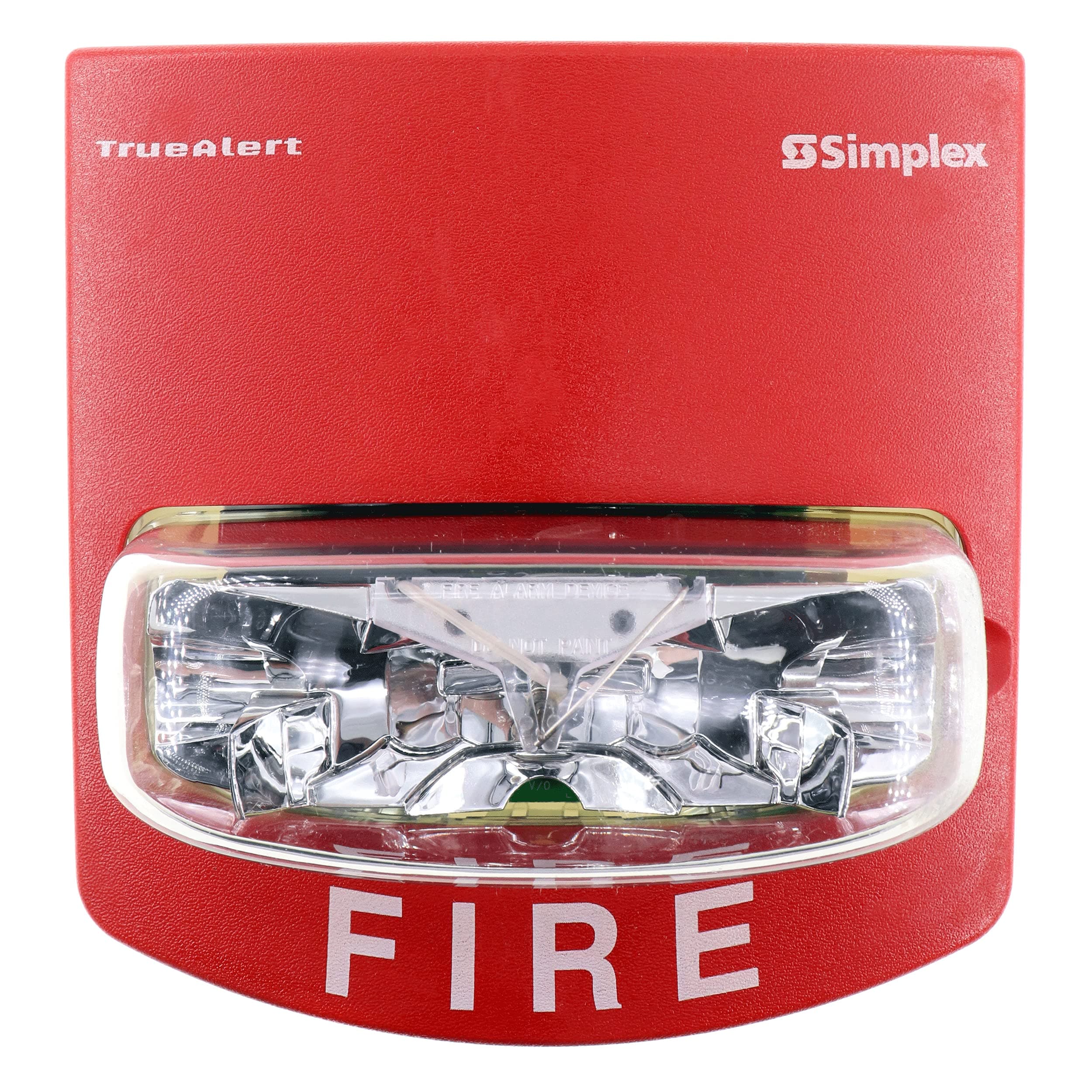 Simplex 4906-9101 TrueAlert Wall Mount Strobe, Multi-Candela, 24-Vdc, Red