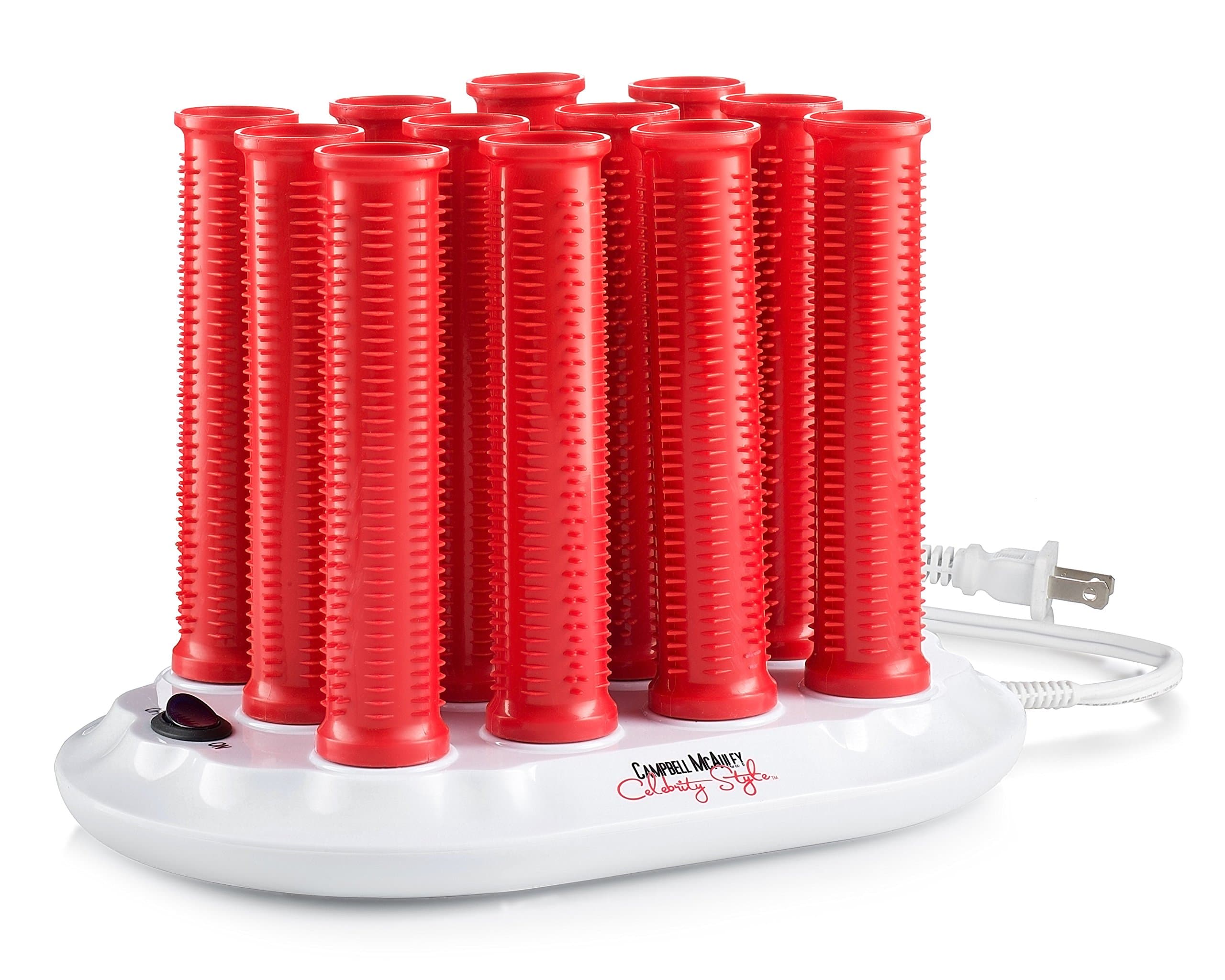 Hot Rollers - Ionic, Instant Heat, For Short and Long Hair 1 Inch Diameter; Set of 12 - Long