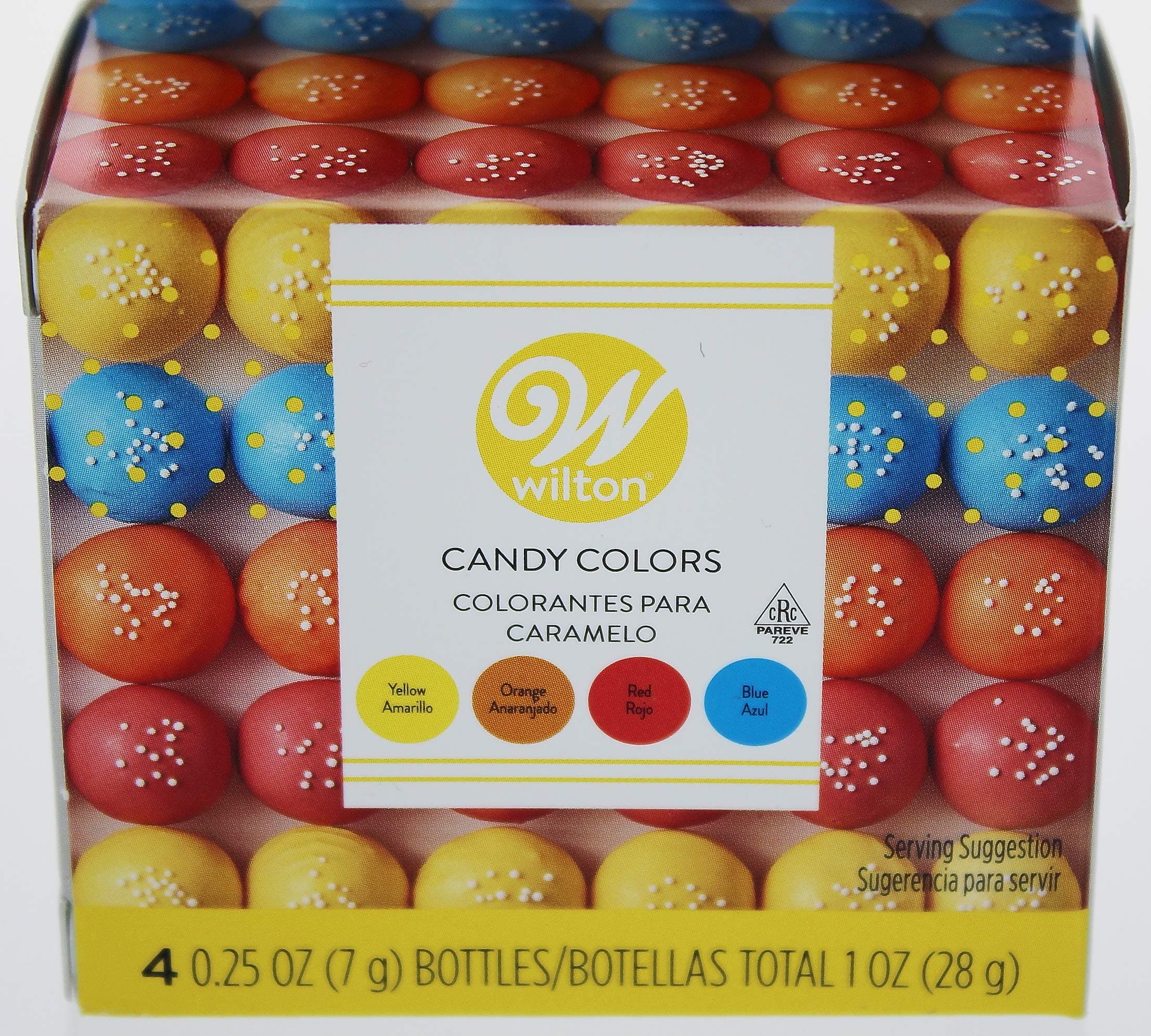 Wilton Candy Colours 4 x 7 Gram (4 x 1/4 Ounce)