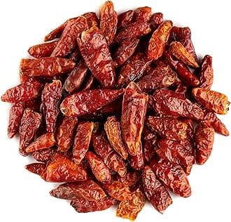 Cayenne Pepper Whole Organic Spice - Spicy Hot - Dried Red Cayenna Peppers - Red Cayene - Cayena - Cheyenne Peppers 100g