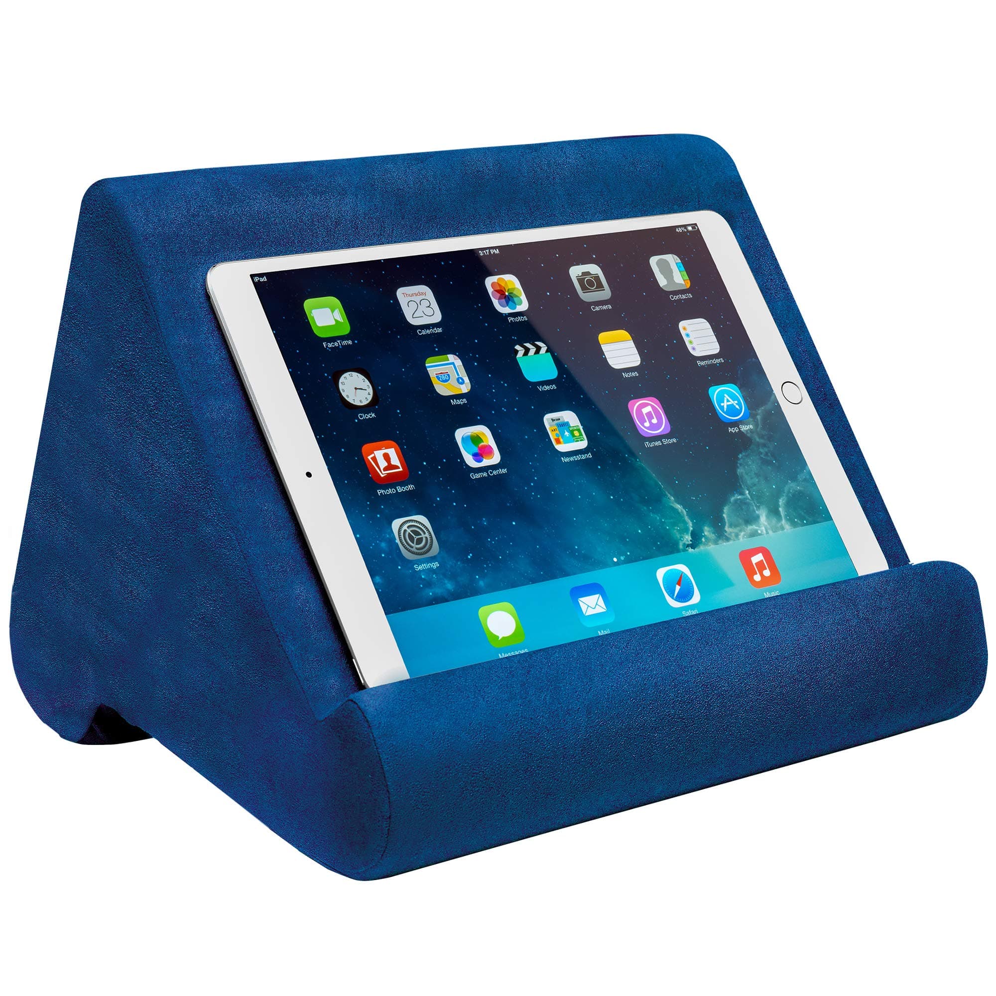 Pillow Pad Ultra Multi-Angle Soft Tablet Stand, Blue