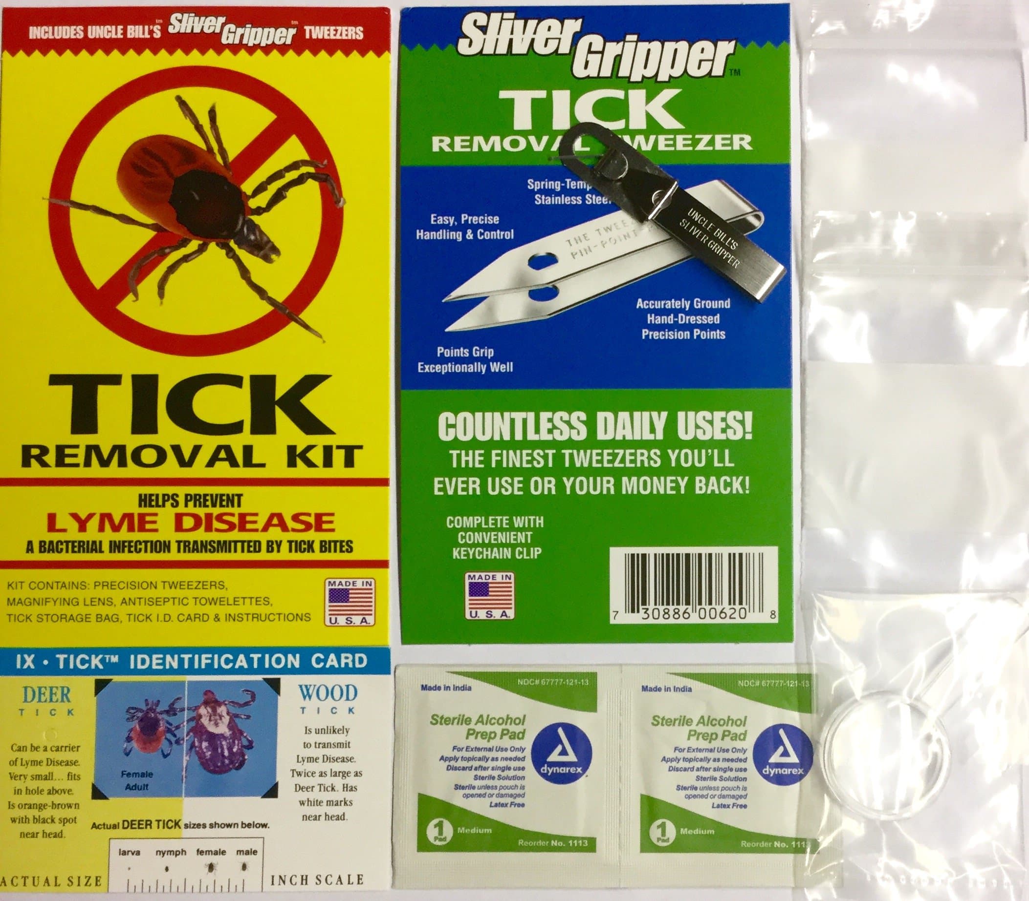 Splinter & Tick Removal First Aid Kit