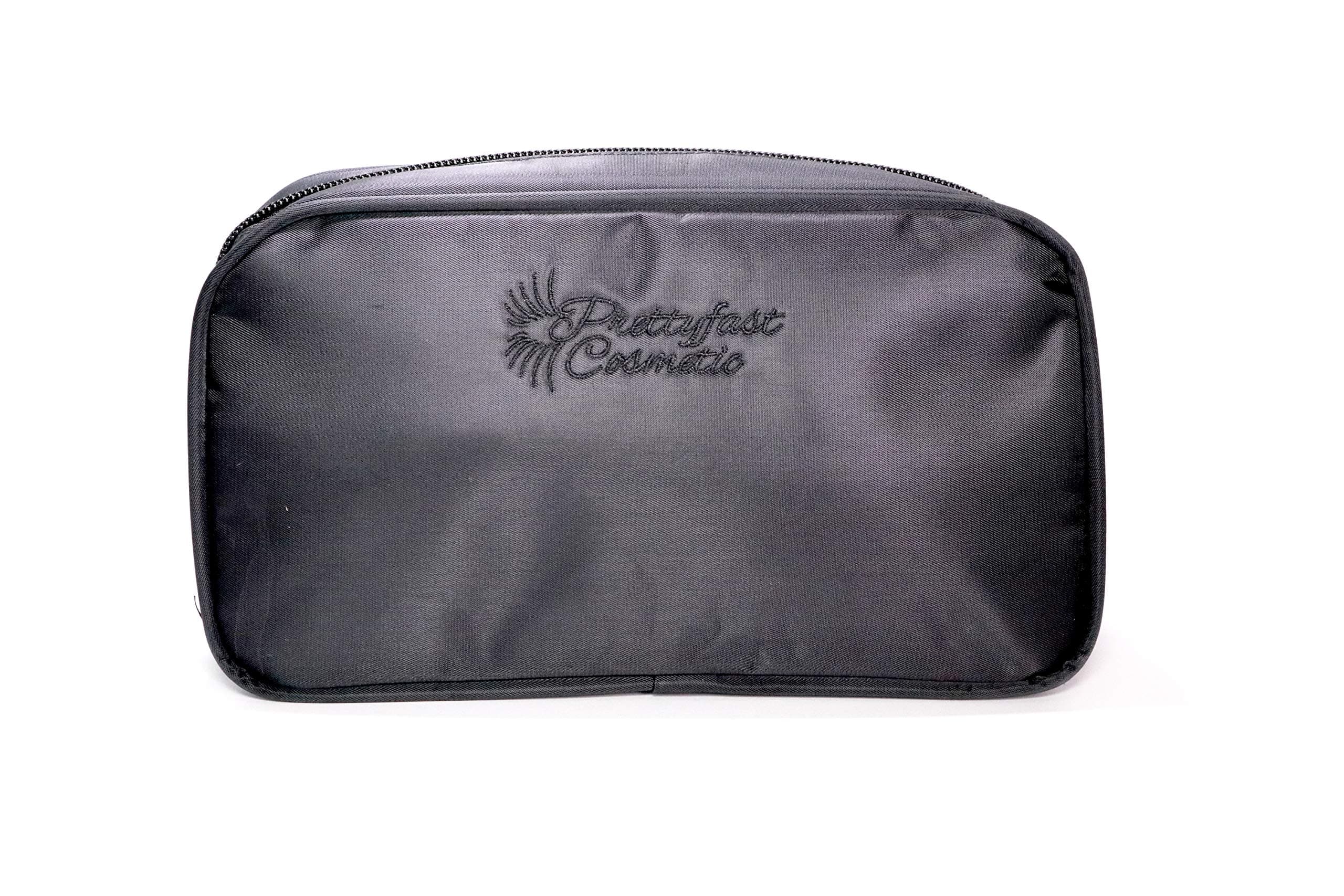Insulated Makeup Bag, Makeup Junkie Black