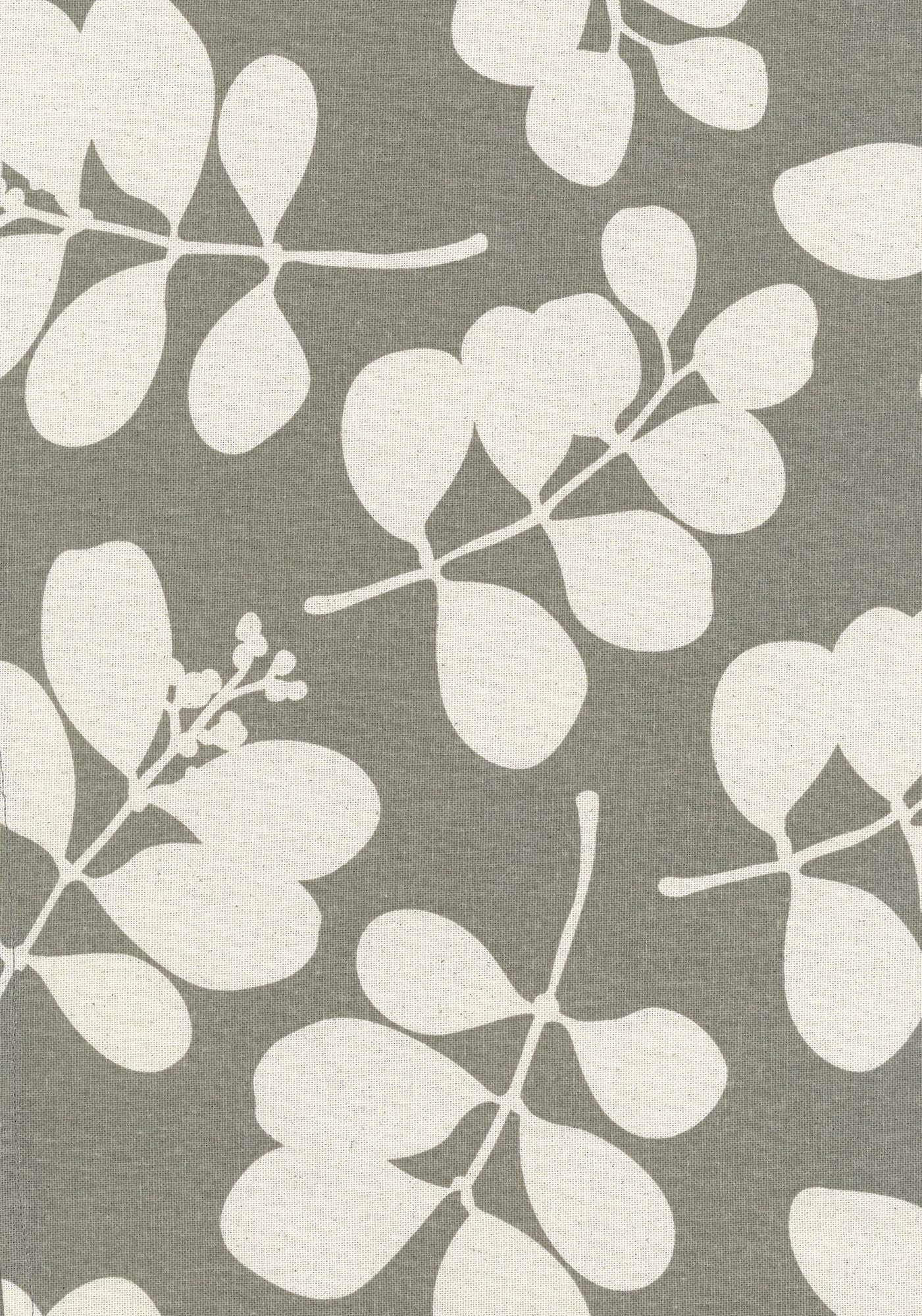 Dandi Organic 8 Seater Tablecloth, Succulent Feather Grey