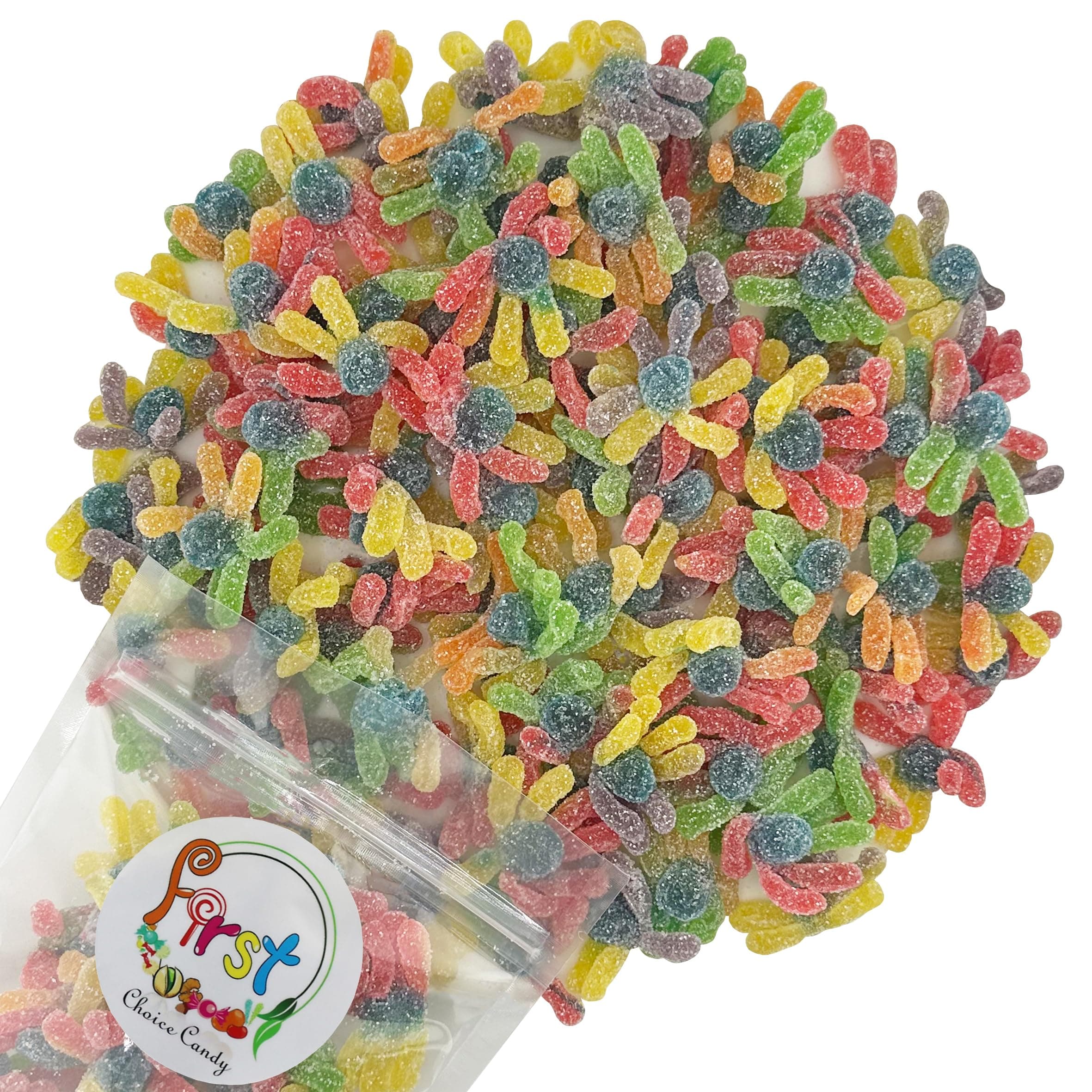 Sour Gummy Octopus (Sour Rainbow, 2.2 Pound (Pack of 1))