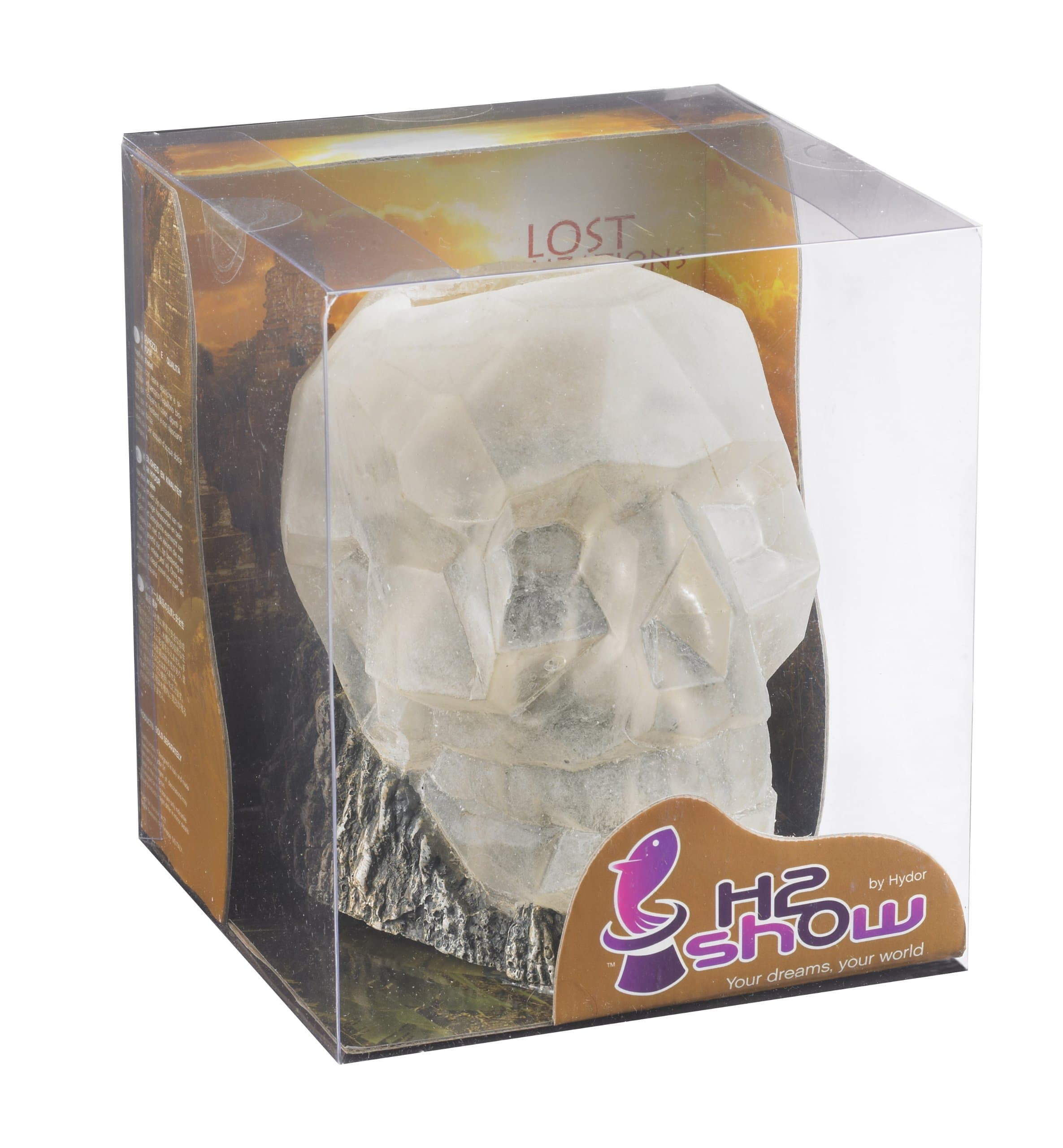 Hydor H2show Lost Civilization Crystal Skull Decoration