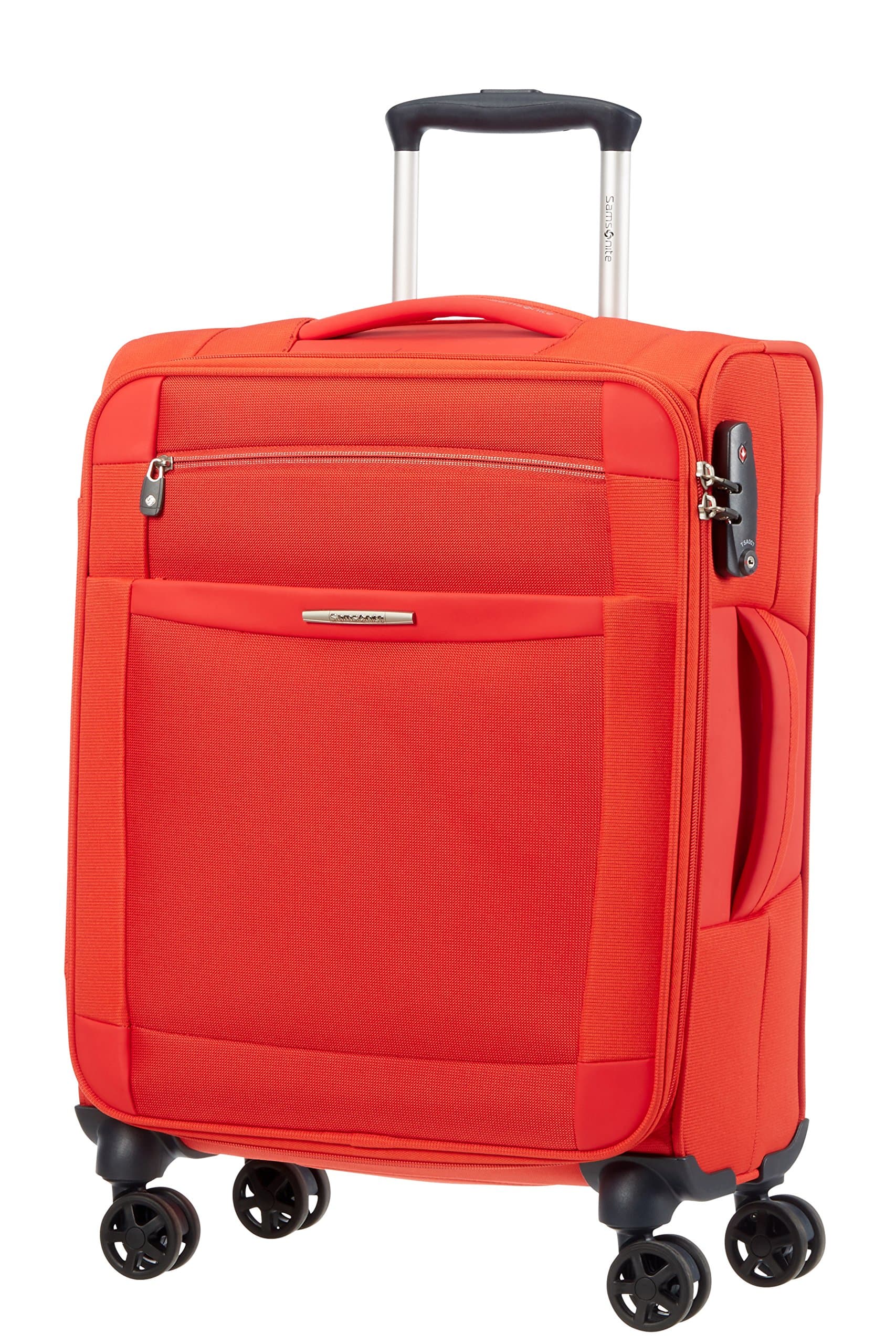 SAMSONITE Dynamo - Spinner 55/20 Hand Luggage, 55 cm, 34 liters, Red (Tangerine Red)