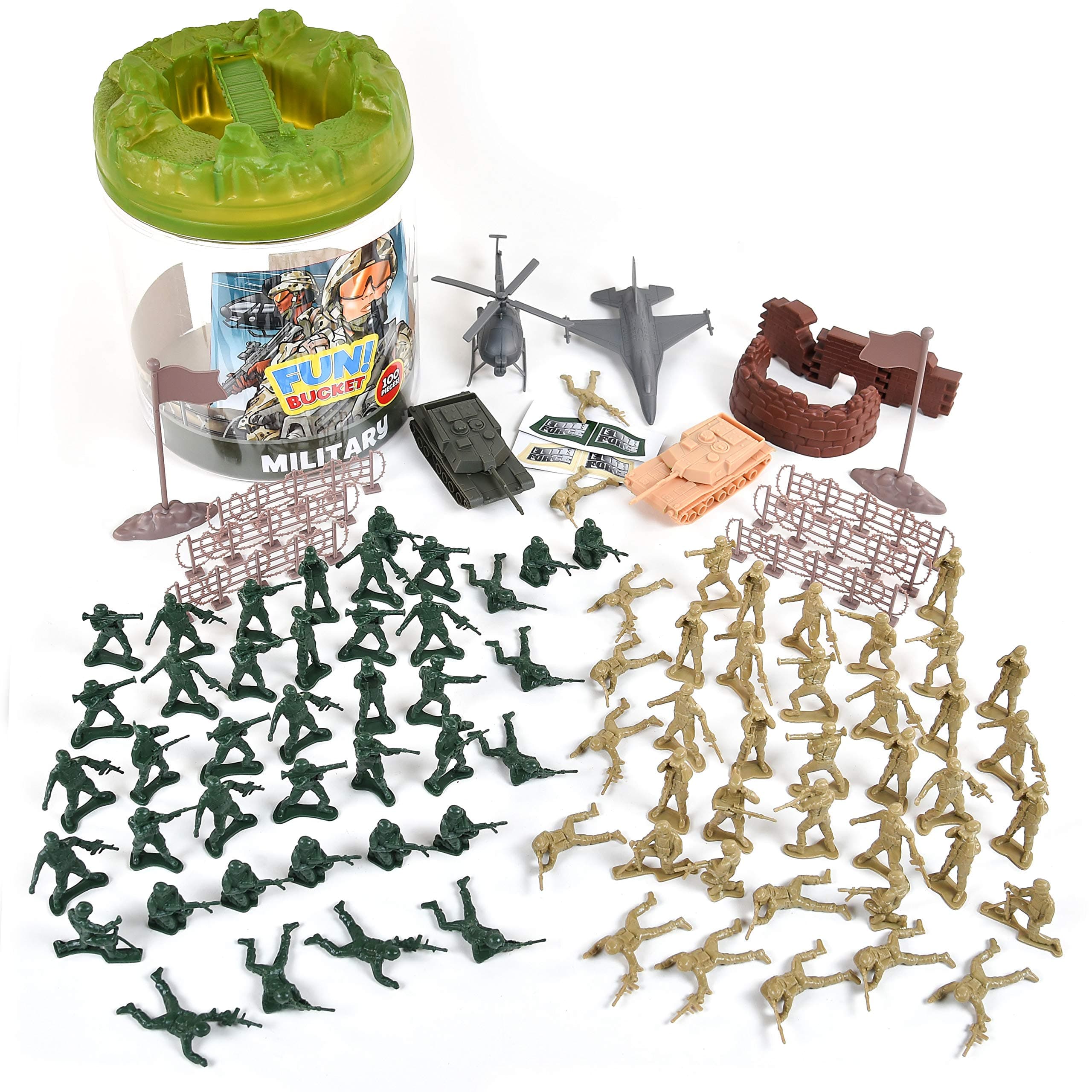 Elite Force Battle Group Set, Multi Color