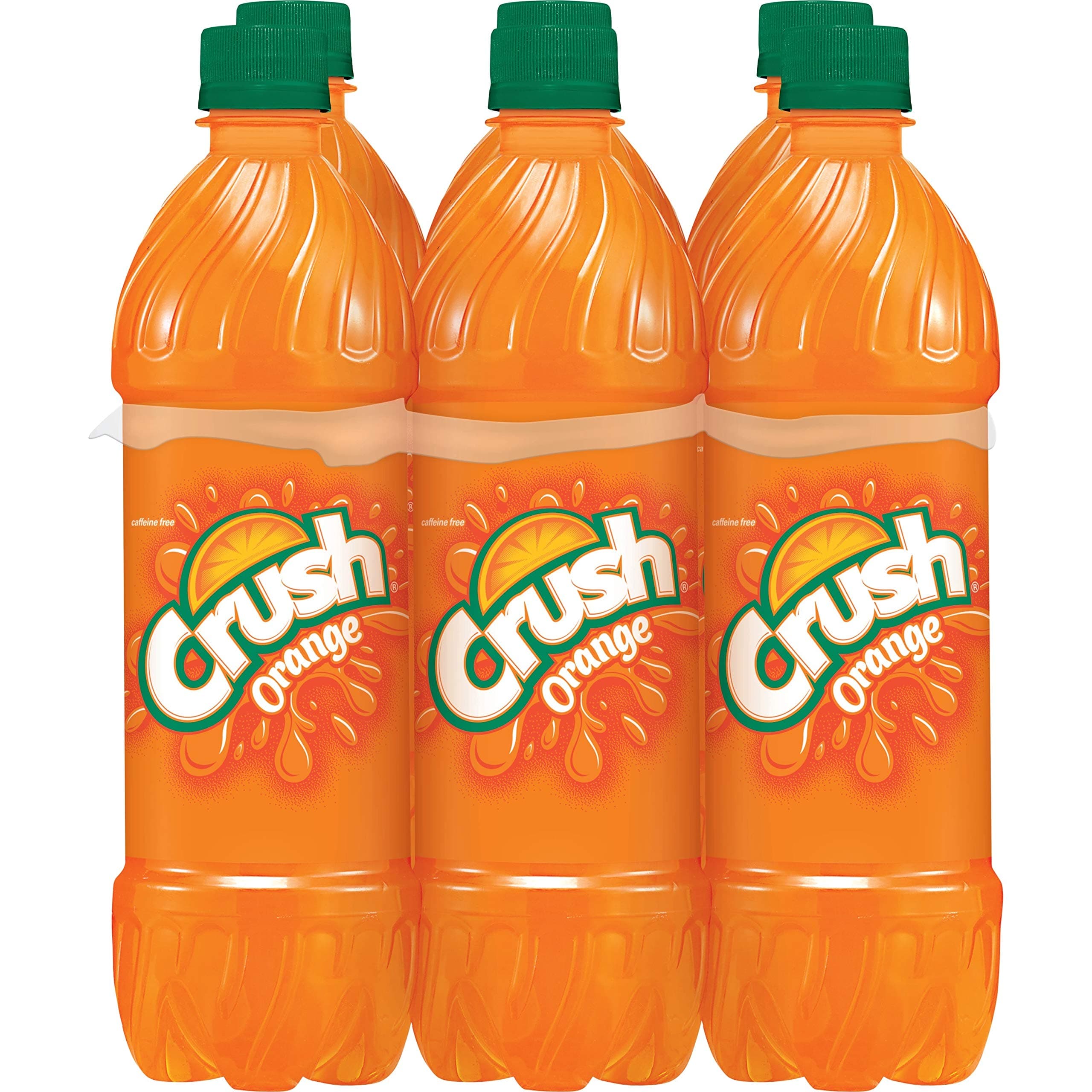 Orange Soda, 16.9oz Bottle (6 Pack)