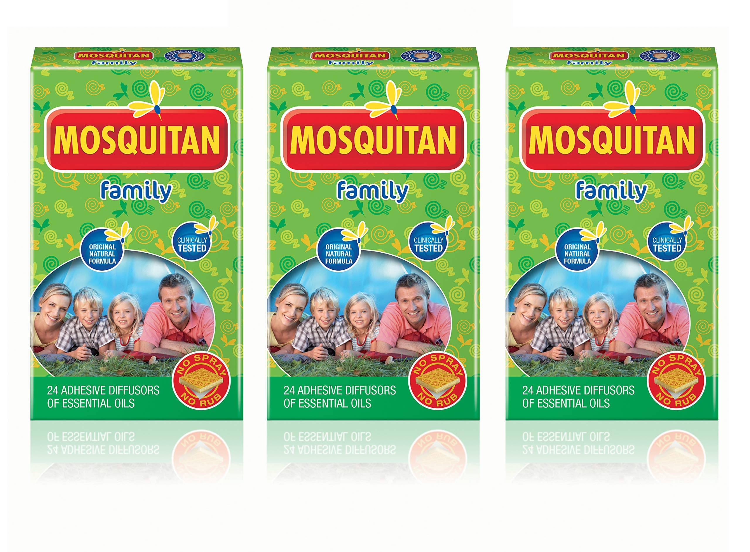 Mosquitan Roll-On After Bite Instant Insect Bite Relief 100% Natural Active Ingredients 20ML (3 Pack)