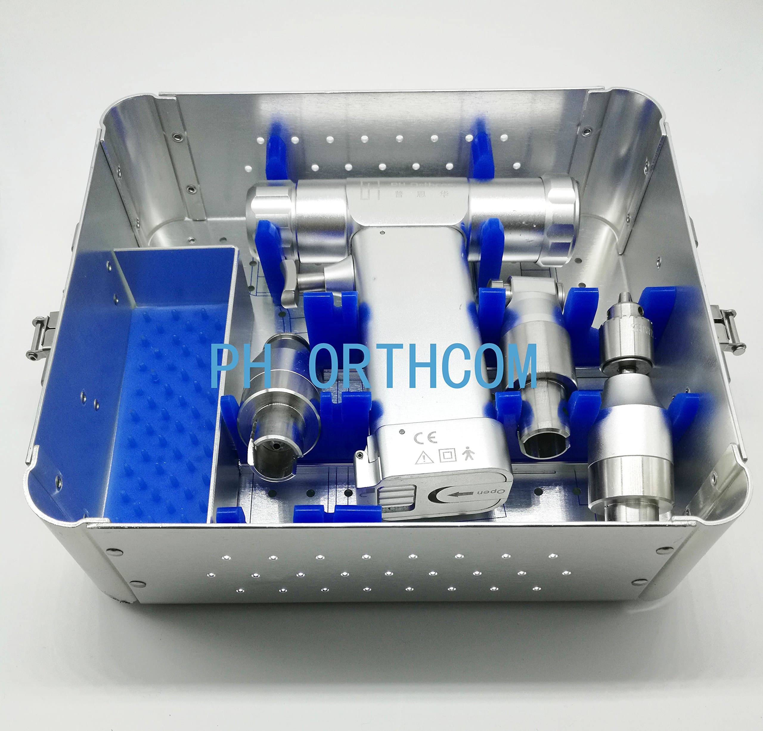 3 IN 1 Empty Box for Multi-functional Drills and Saws Set Orthopedic Instruments Container