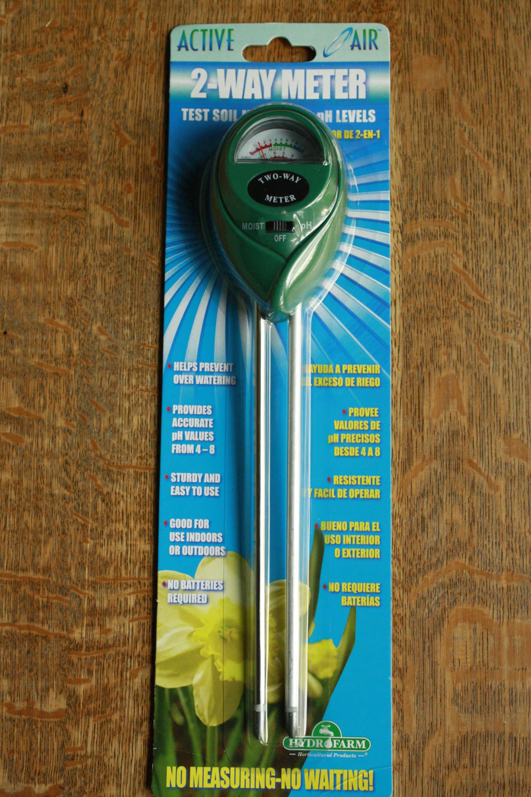 Gardeners 2 way pH and moisture meter