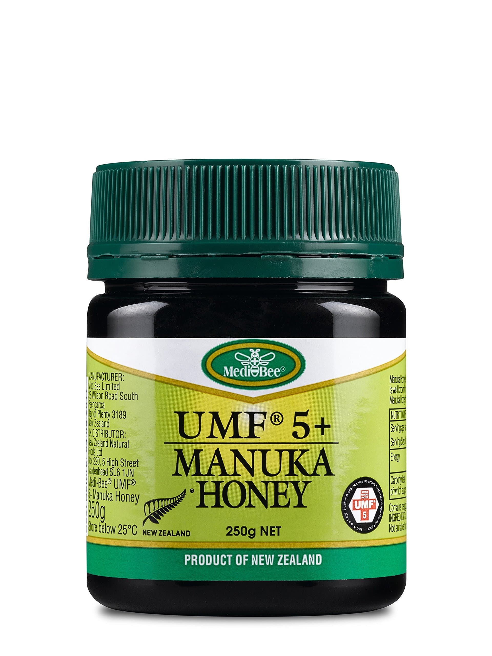 Medi-bee Active 5+ Manuka Honey 250g