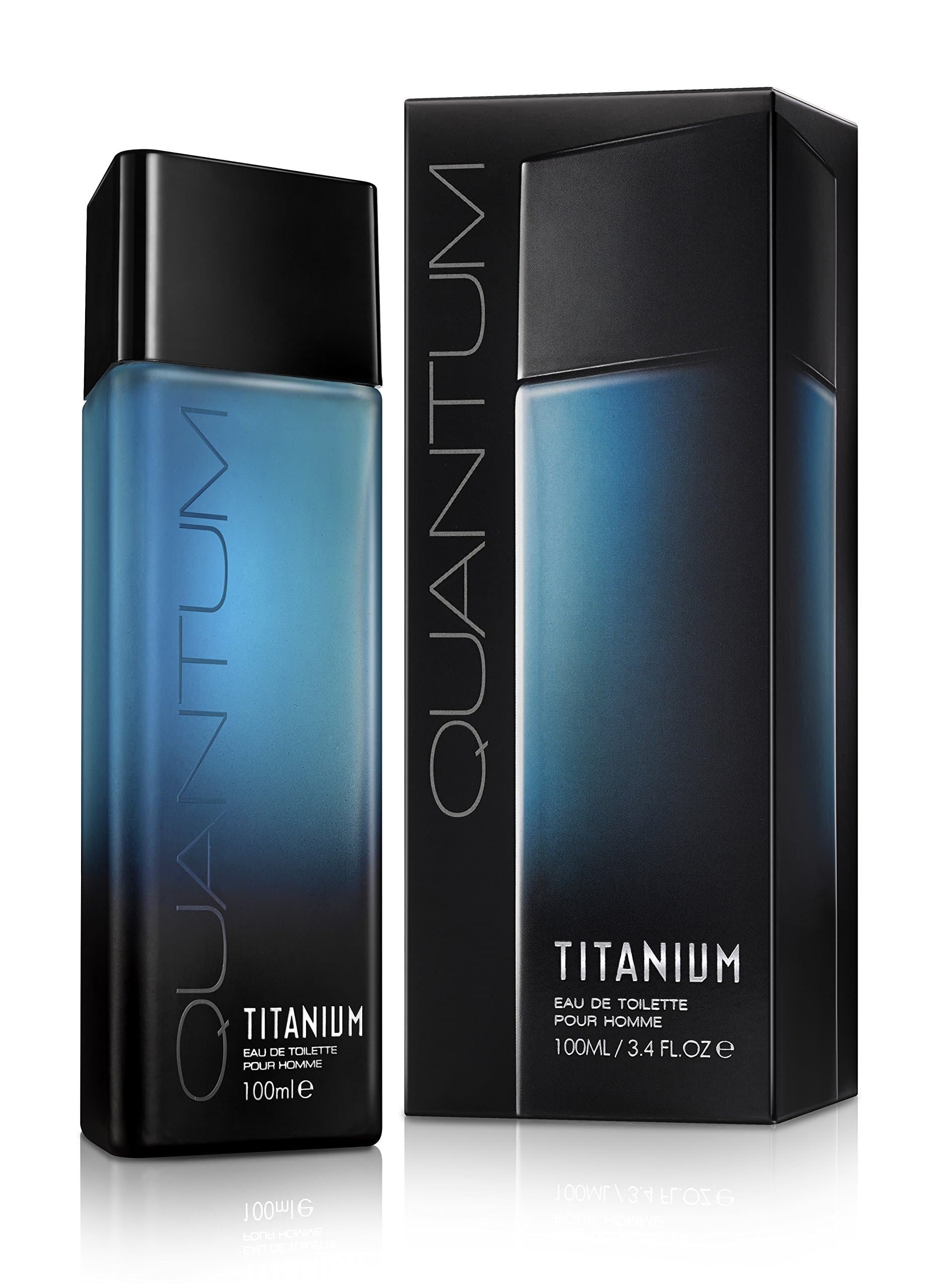 Titanium Quantum Men Cologne EDT Perfume 100ml spray 3.5 OZ