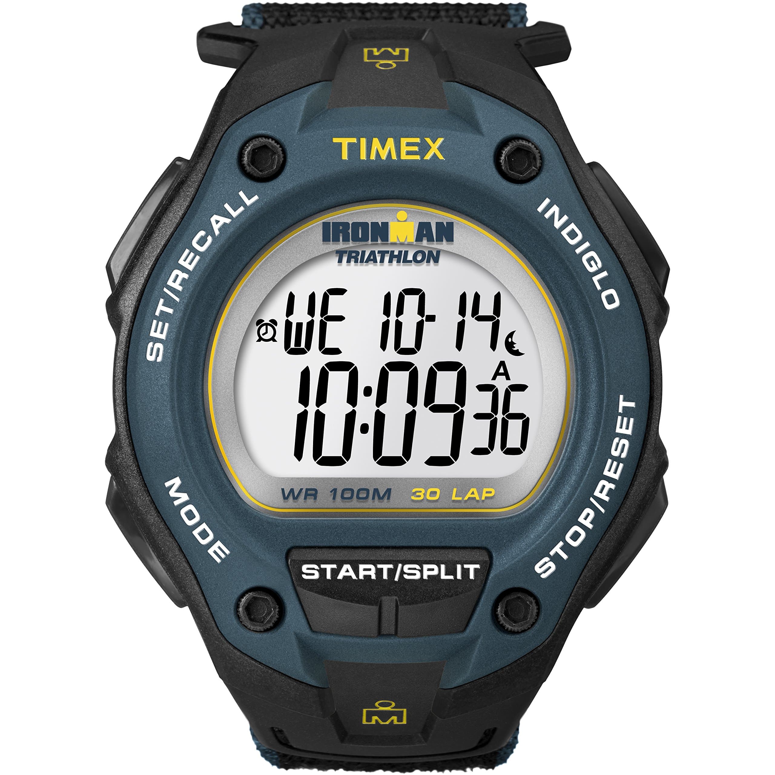 Timex Ironman Classic 30 Oversized Watch Black/Blue