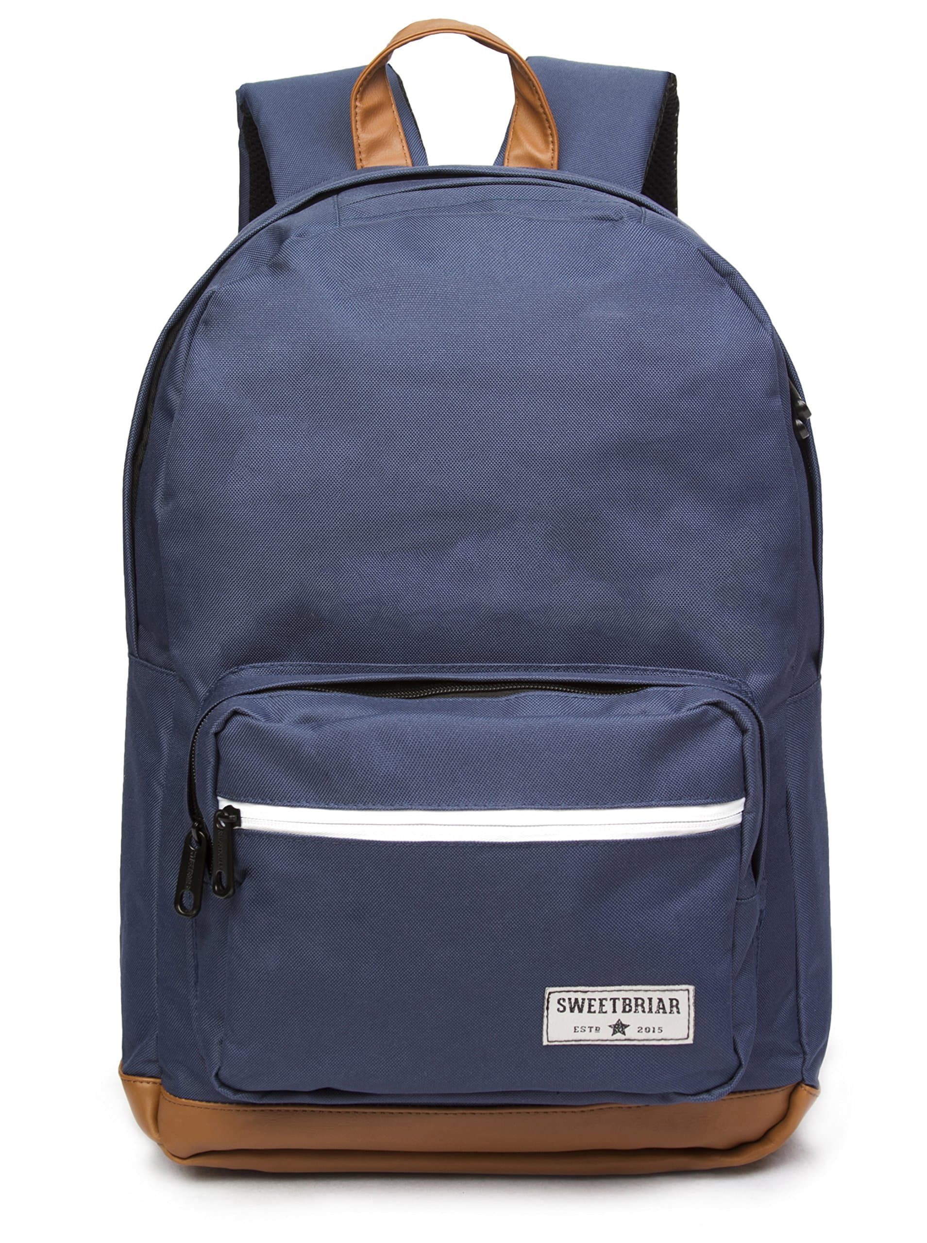 Sweetbriar Classic School Backpack - Fleece-Lined Laptop Compartment Protects Computers up to 15.6"