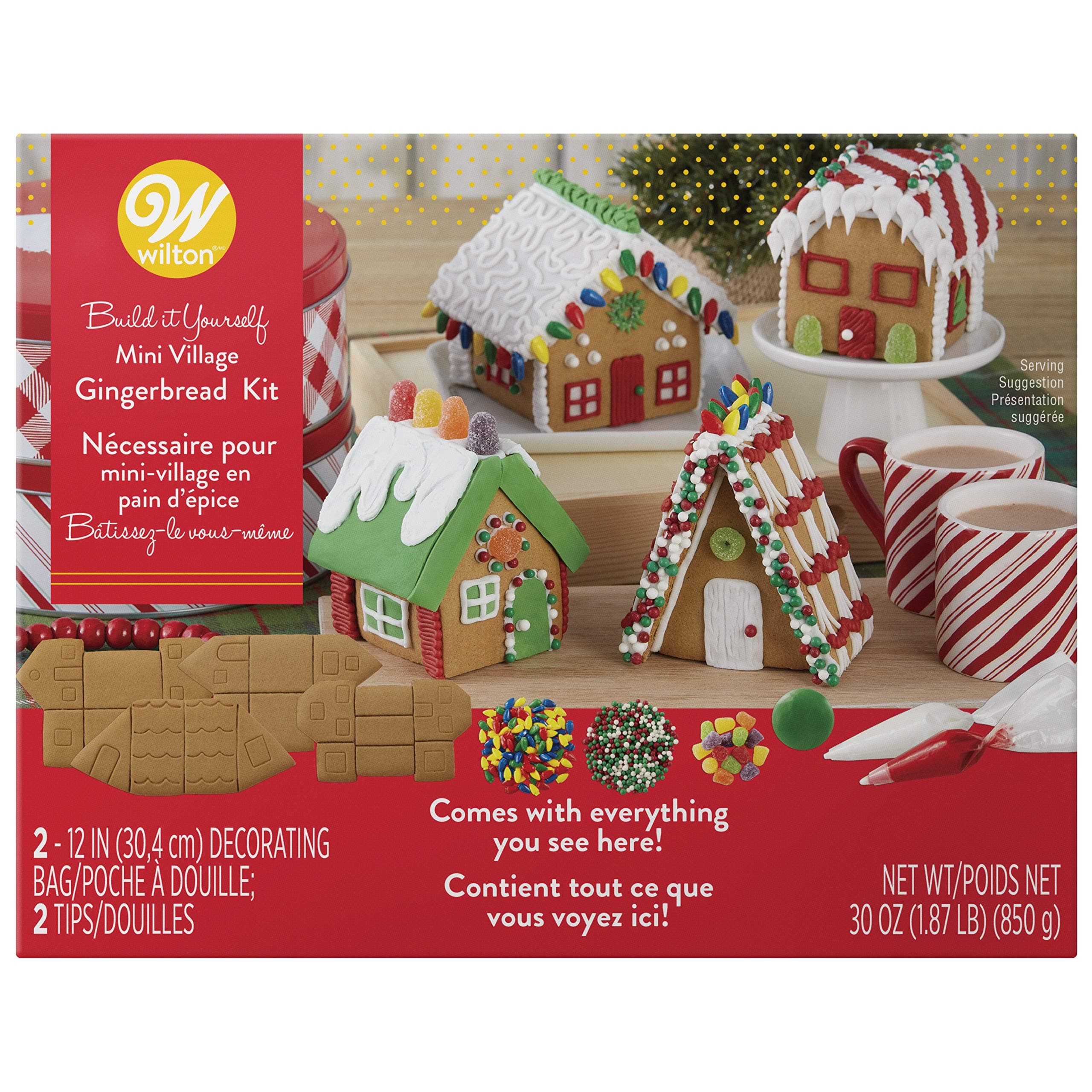 Wilton Build it Yourself Gingerbread Decorating Kit Not Applicable 2104-6831