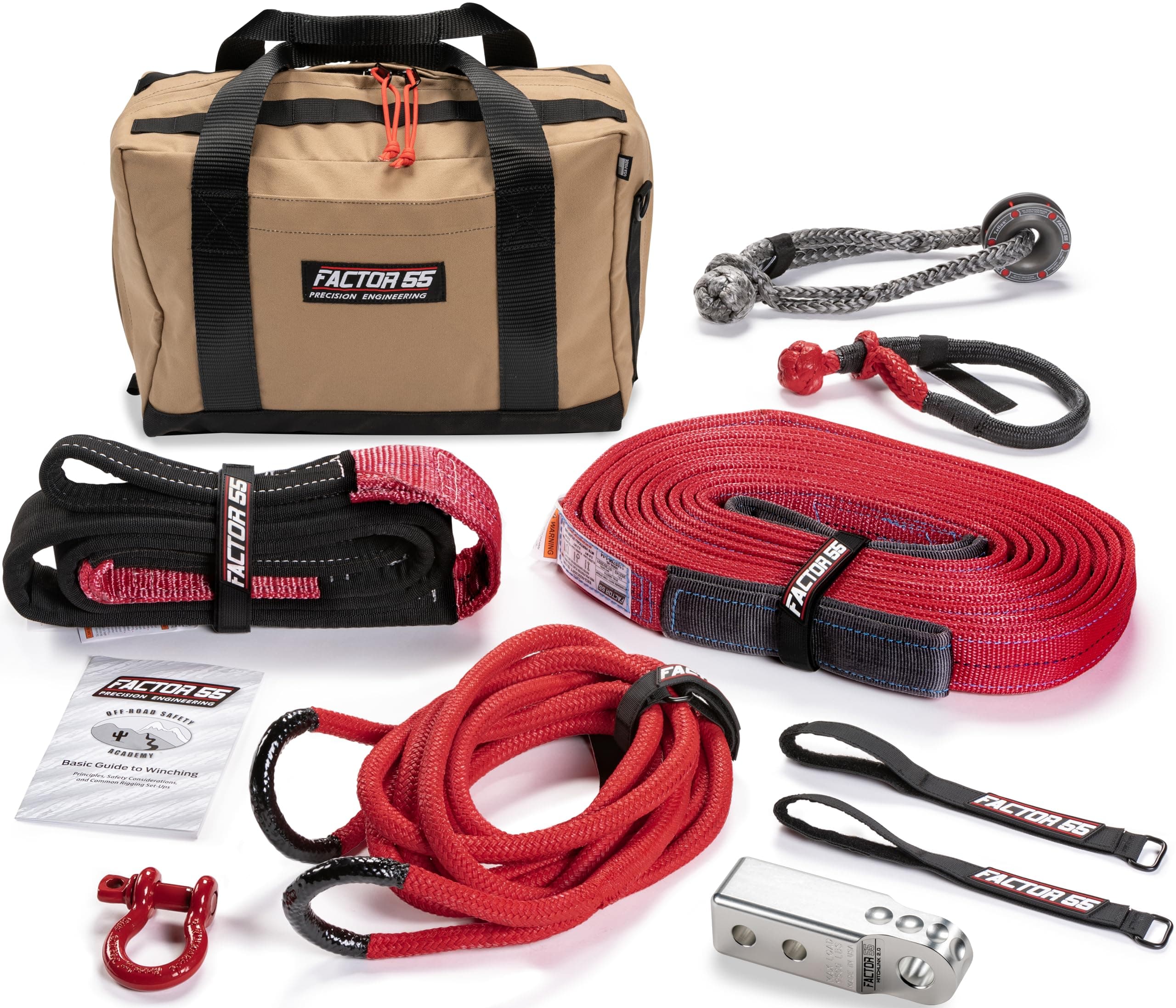 Factor 55 0049405 Wnch Tow Kit_hmngway Utv_slv