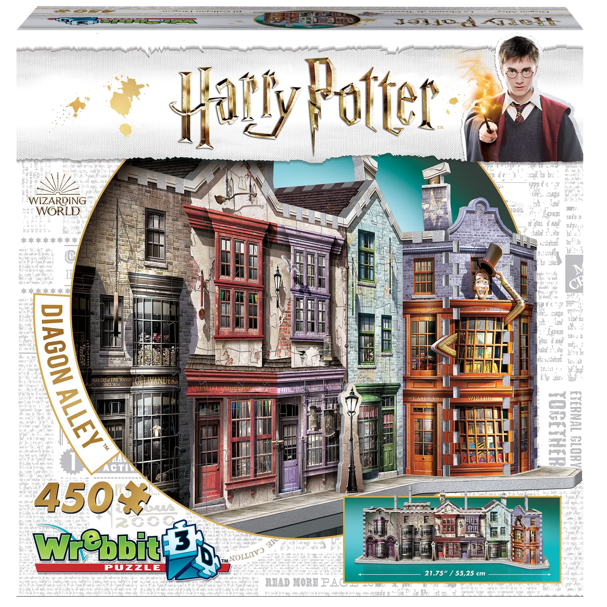 W3D-1010 Harry Potter 3D Puzzle, bunt