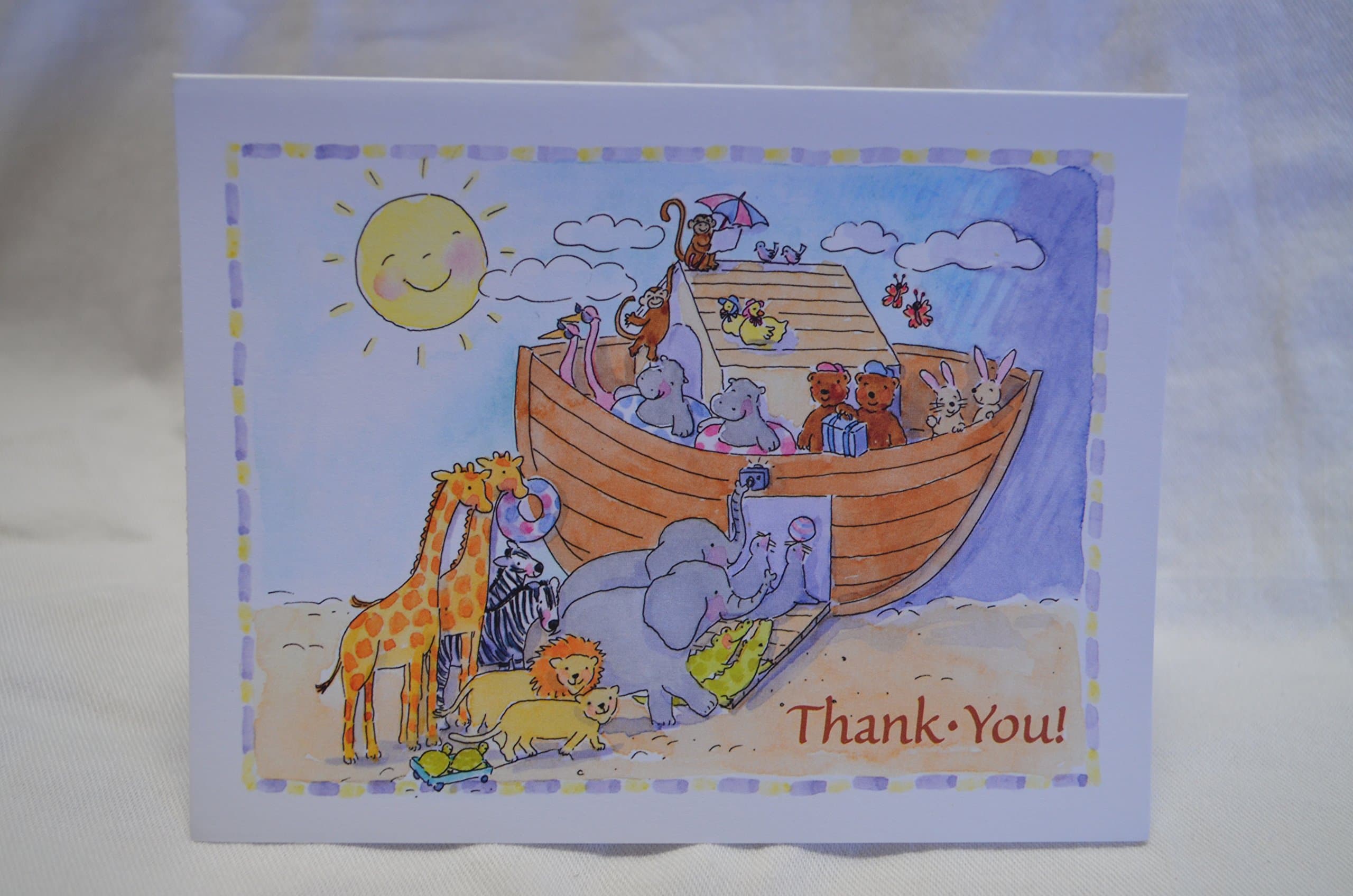 Noah's Ark "Thank You!" Cards (10-pack)