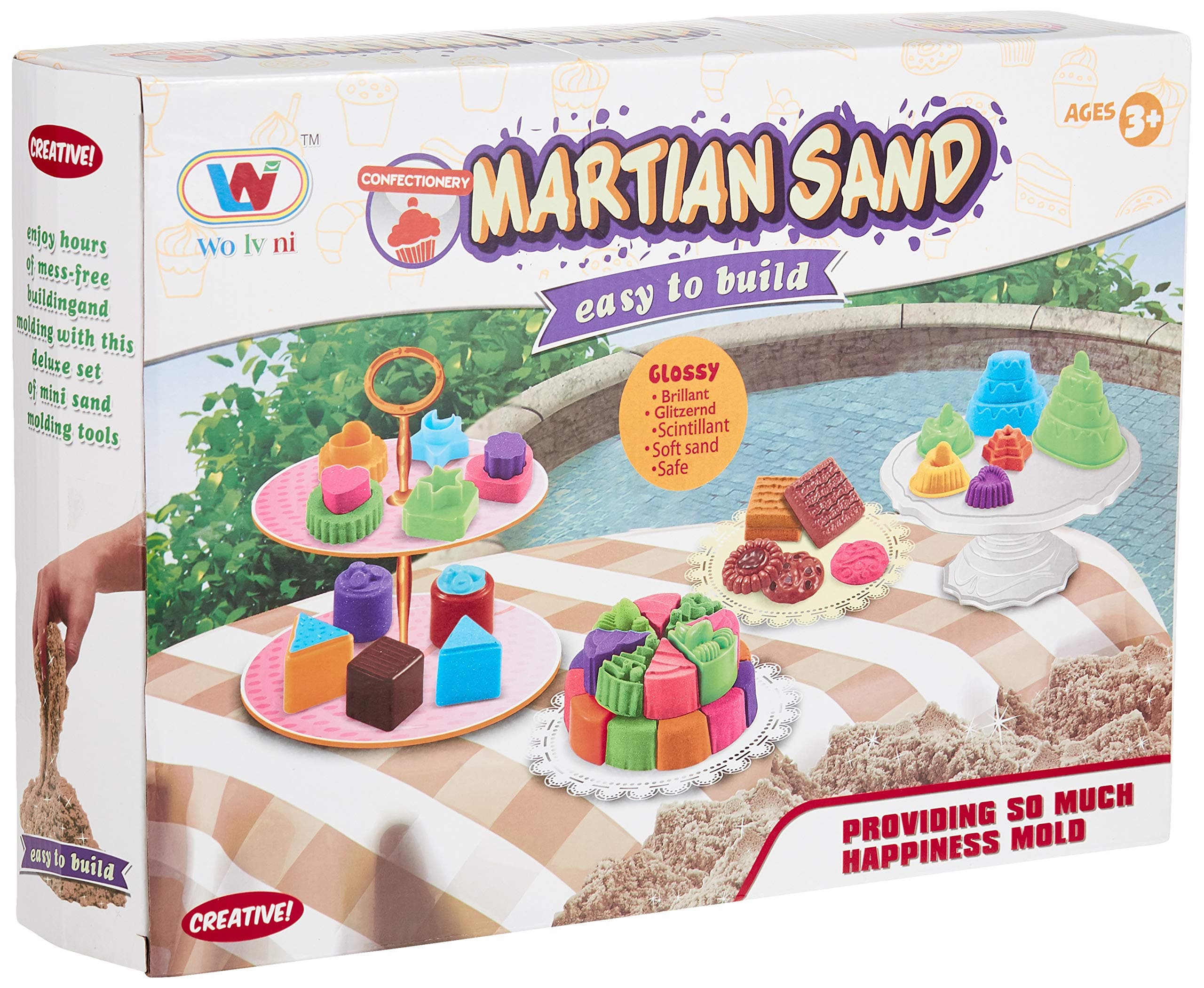 Easy To Build (Cake Set- 3D Magic Sand), Wln-47