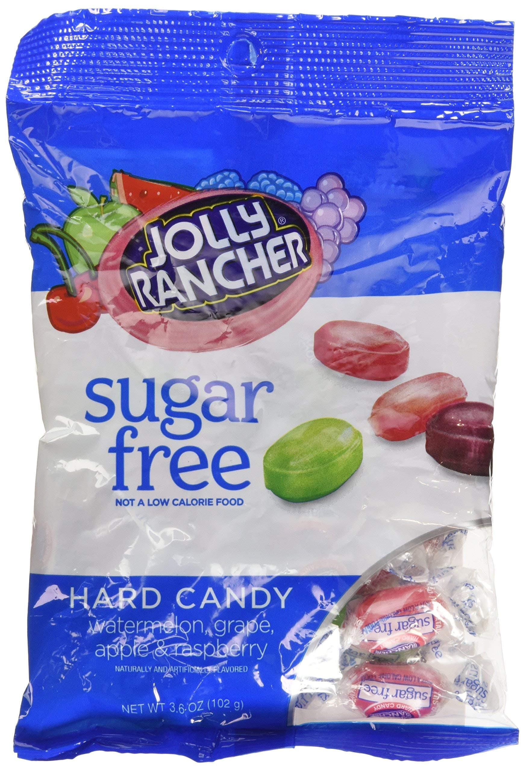 Sugar Free Hard Candy Assortment Peg Bag - 3.6 oz - (Pack of 2)