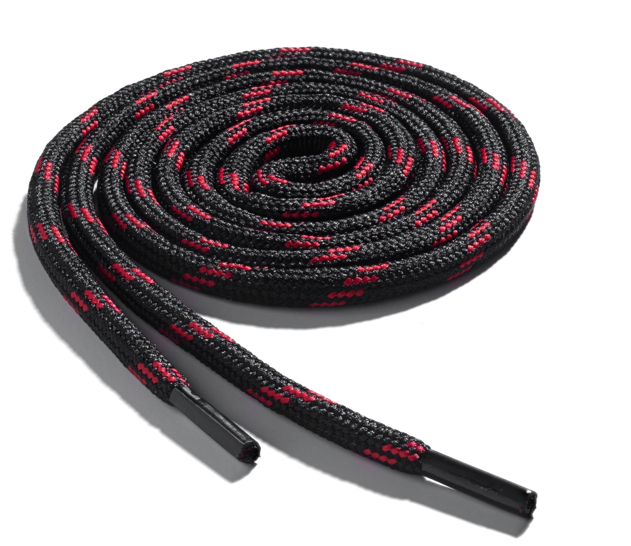 Heavy Duty Thick Round Boot Laces, Work & Hiking Boot Shoe Laces - Athletic Laces - 2 Pair Pack - Made in USA