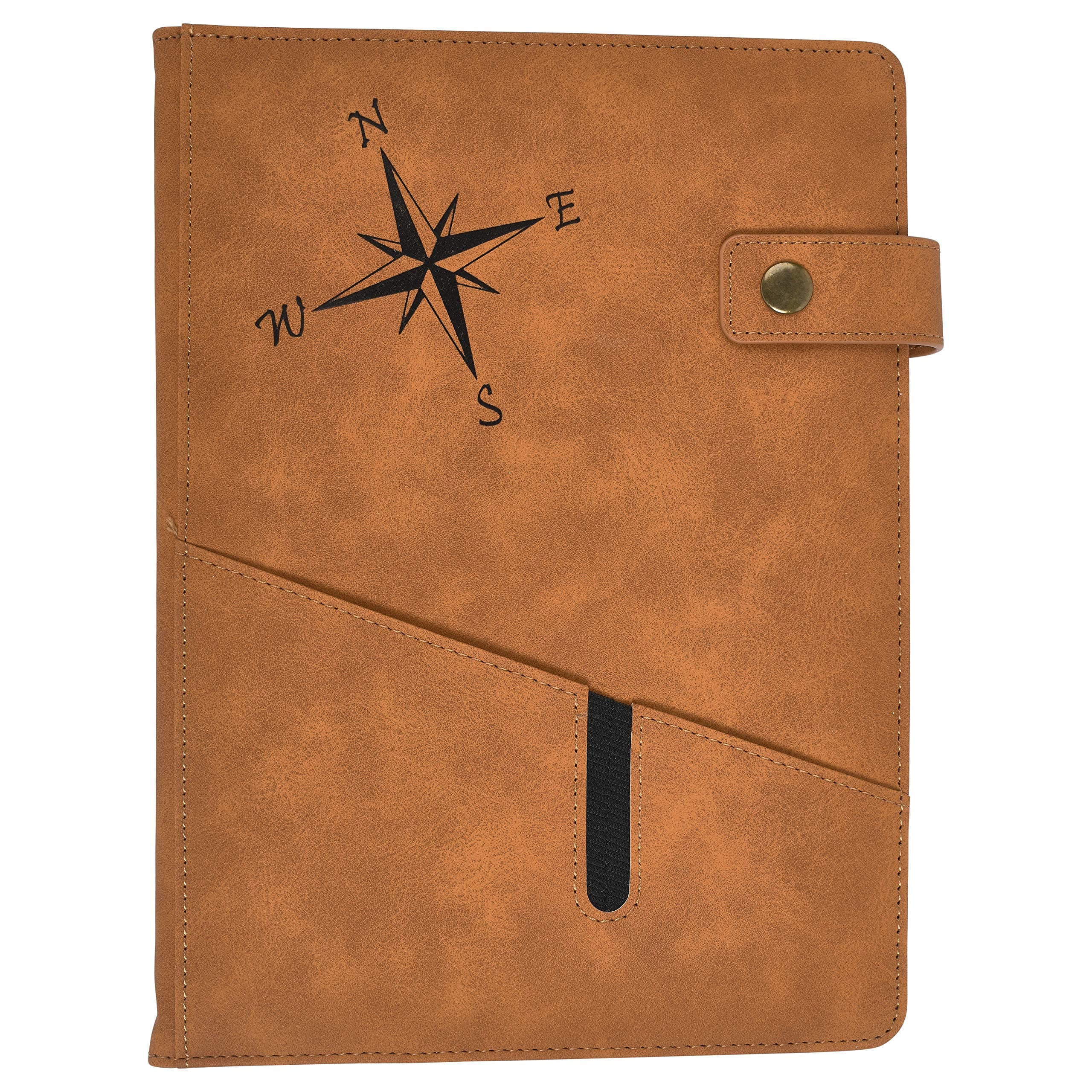 The Amazing Office Compass Rose Journal Notebook | Snap Closed Journal, 5 x 8 Inch, 200 Pages | Diary, Cute Notebook Journal, Personal Journal For Women or Men