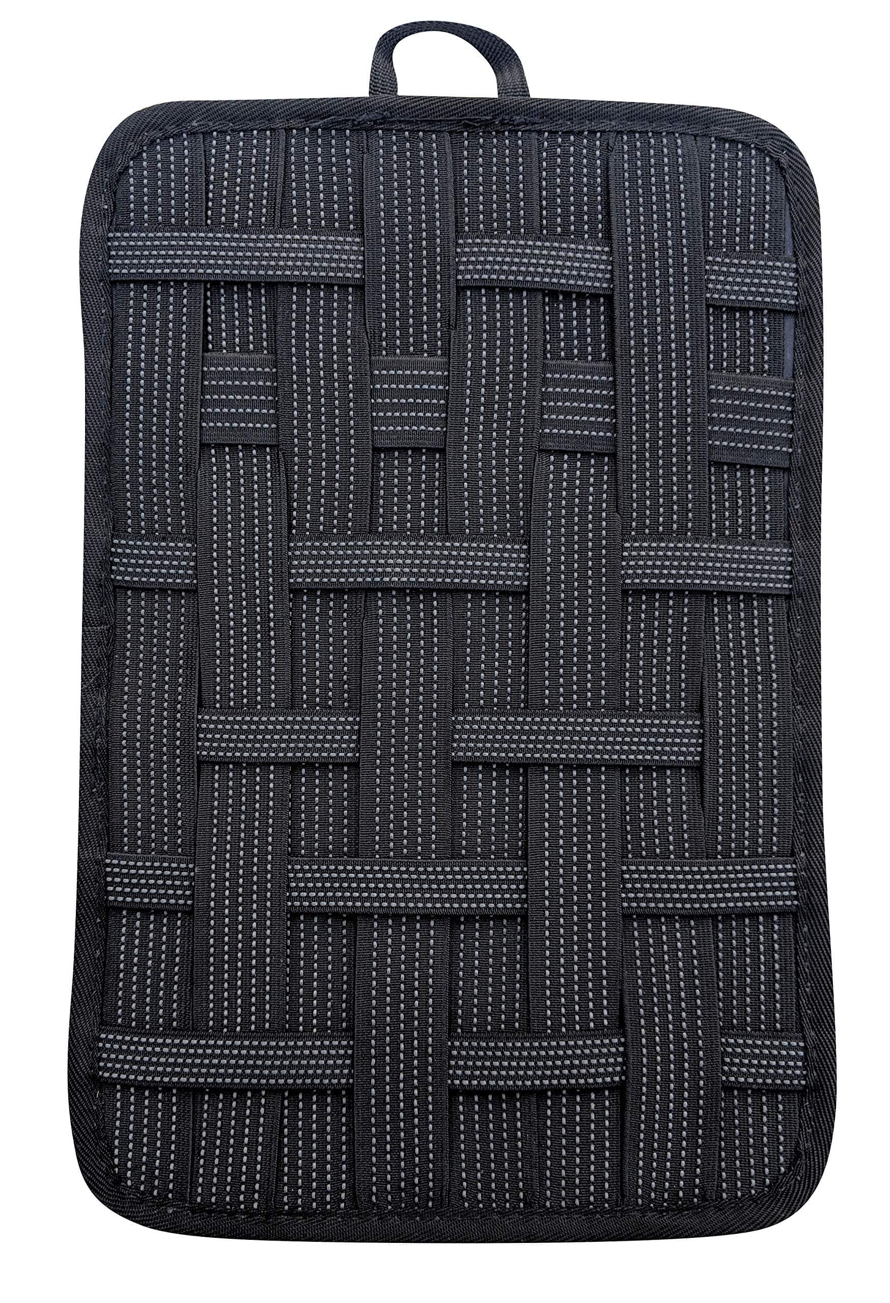 Cedar Mill Firearms MyMOLLE Elastic Webbing Travel Kit Grid Organizer Accessories EDC First-Aid Supplies Emergency Survival Self Defense Weapon Gun Cleaning Hunting Gear Tactical Military Pouch