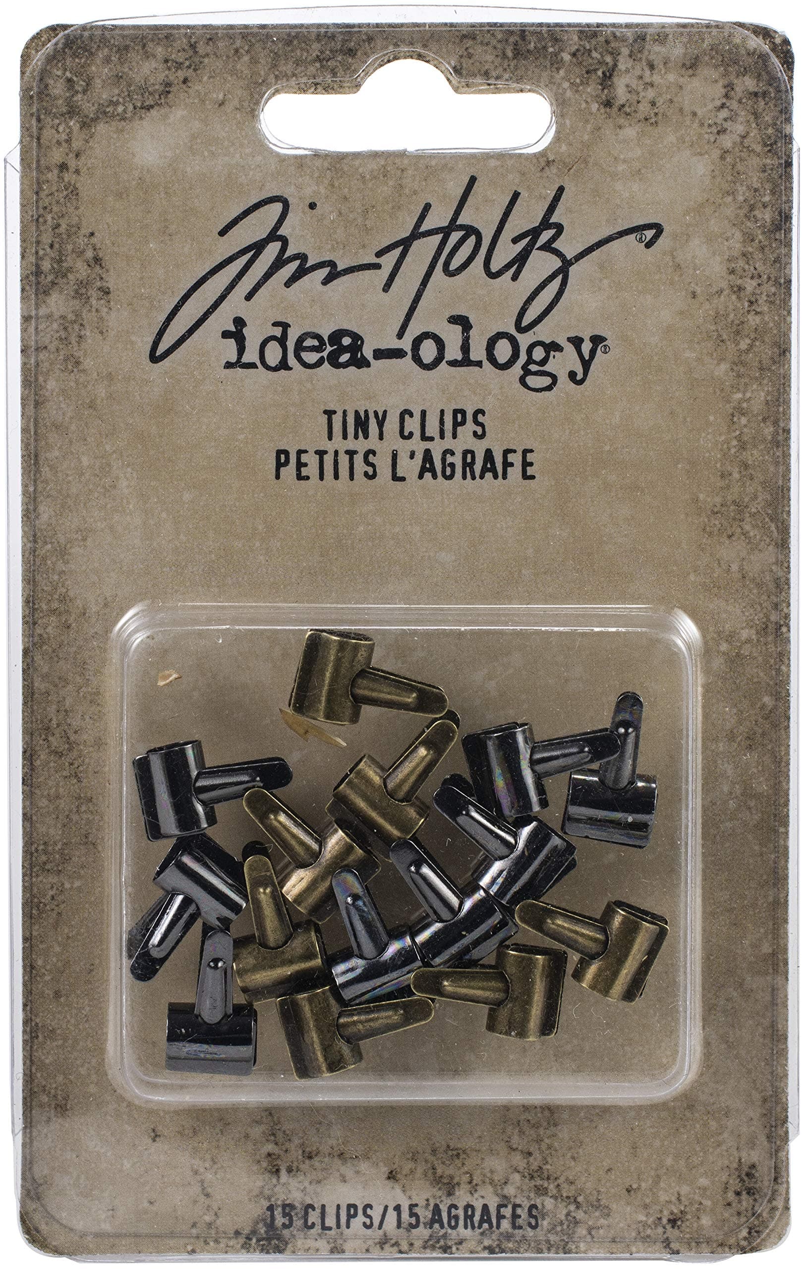 Tim Holtz Idea-ology TINY CLIPS IDEA-OLOG 15/PKG