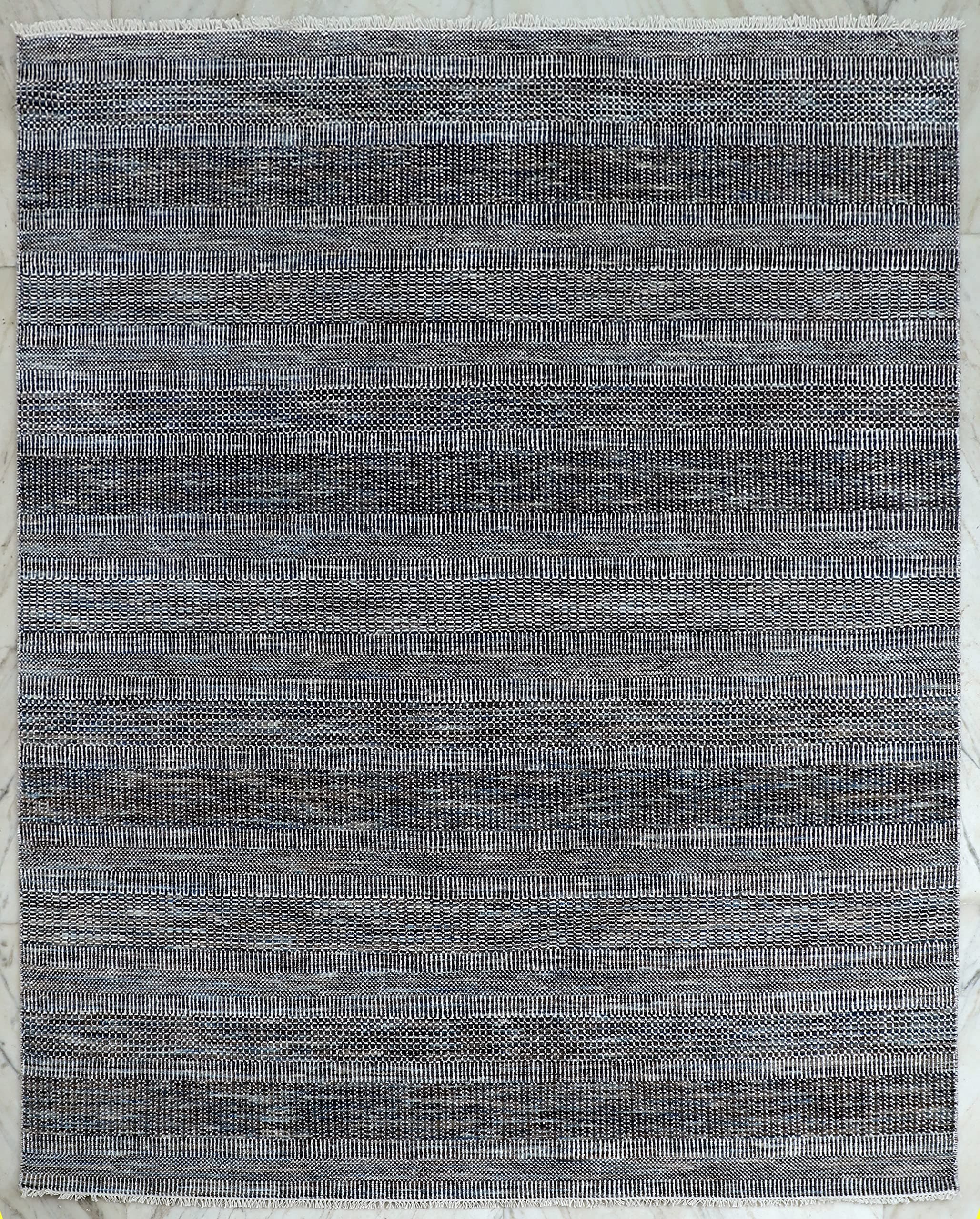 MARUTI CREATION Mirage 5'6" x 8'6" D.Grey - Silver