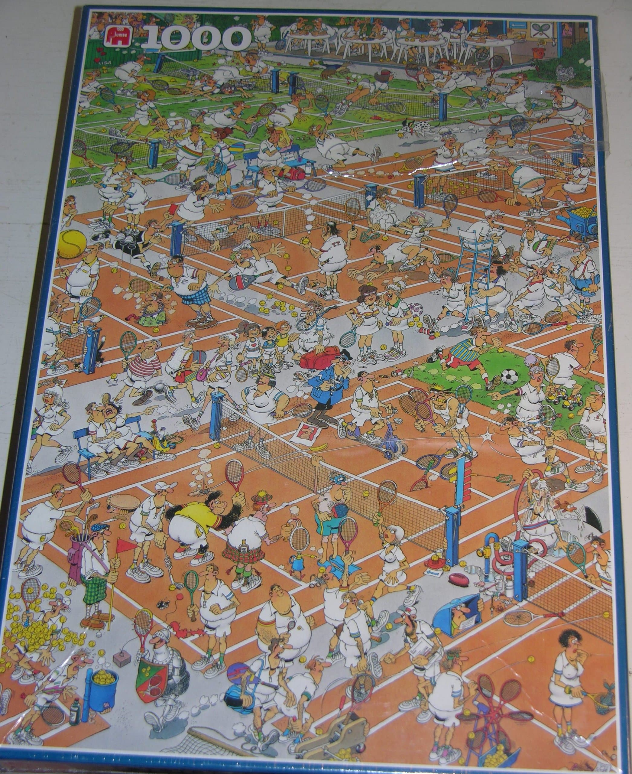 Tennis 1000 Jigsaw Puzzle