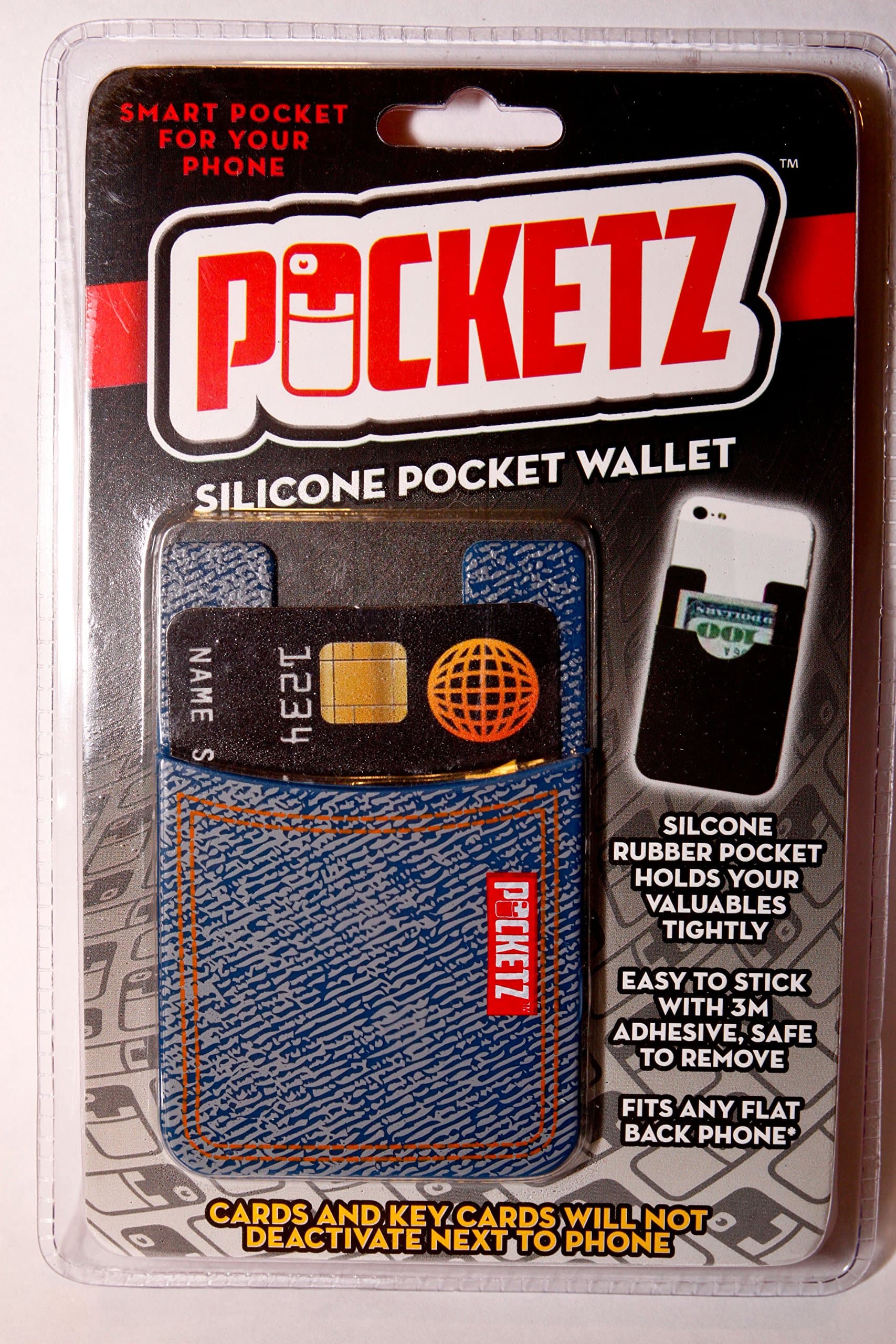 PocketZ Silicone Pocket Wallet Levi