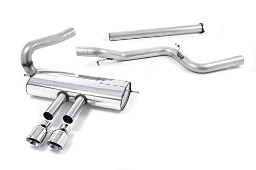 Milltek SSXFD093 2012 Focus Mk3 ST 2.0-litre EcoBoost Estate/Sedan/Limosine GT100 Cat-back Non-resonated Polished