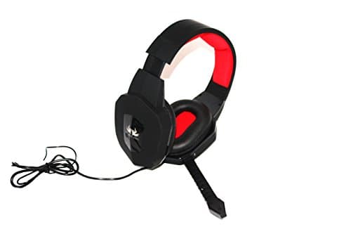 Akuma Gaming Headset PS4 Headset- 2.5mm Audio Jack/ USB/ Mini USB/ Optical (With Detachable Mic) Fro PC/ PS3/ PS4/ Xbox 360/ Xbox One