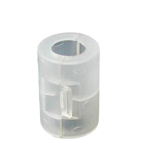 KOTiger 8pcs AA to C Size Battery Adapter (Transparent)
