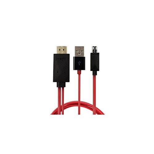 Motorize - 2m MHL cable - Micro USB to HDMI - Full HD 1080P HDTV Adapter Cable - Samsung Galaxy Tab S 10 "SM-T800 T805