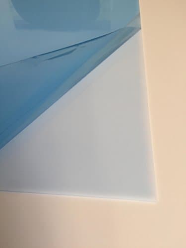 5.0 mm Perspex Acrylic Sheet PMMA Milky Opal Dimensions: approx. 1010 x 500 mm
