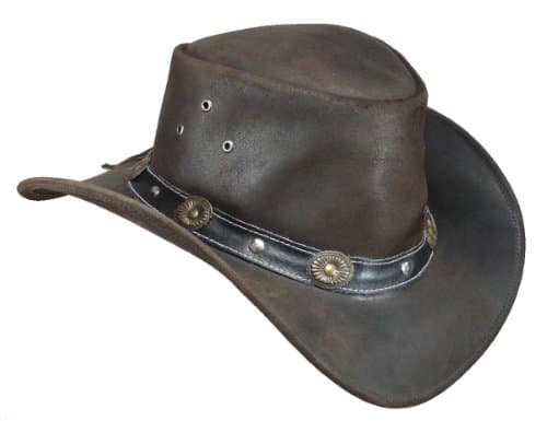 Elreno Leather Hat Australian Genuine
