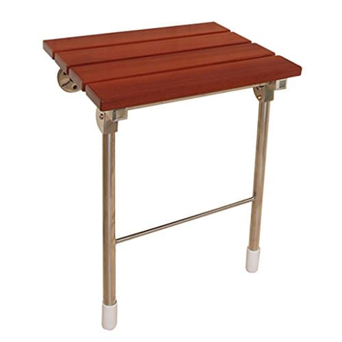 Shower chair Elderly Bathroom Chair With Legs Solid Wood Panel Folding Chair Wash Bench Shower seat