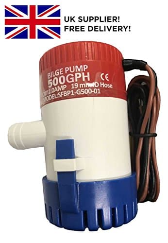 Submersible Bilge Pump 12V 500GPH