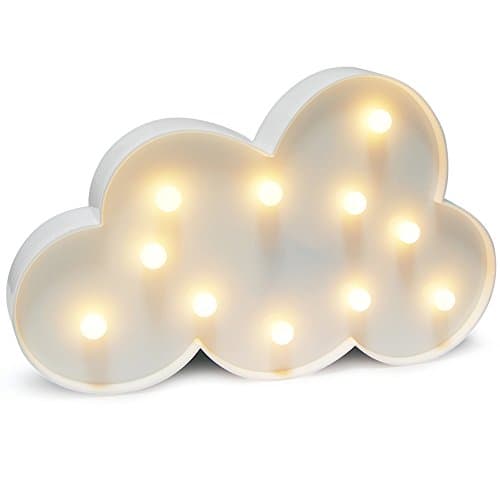 Enpind Cloud Night Lights Cloud Lamp Cloud Decorations Battery Operated Table Cloud Lamp Light for Party Supplies-Wall Decoration for Kids' Room,Living Room,Bedroom (White Cloud)