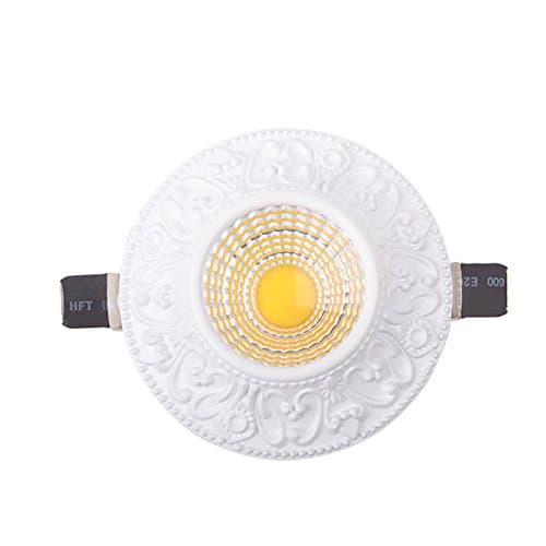LEIMOVE Efficient Security Energy Saving COB Downlight LM8017 10W ,Rice Yellow Gold, Red Bronze ,Bronze, white, White-gold, Silver-gold, Cool White(6300K-7100K) Warm White(2800K-3200K) ( Color : D-Cool White )