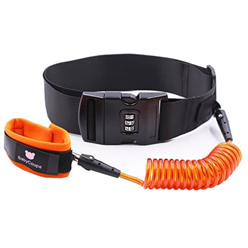 Startostar Anti Lost Belt with Coded Lock, Skin Friendly Child Safety Wrist Link 59 Inches Leash for Toddles Babies & Kids