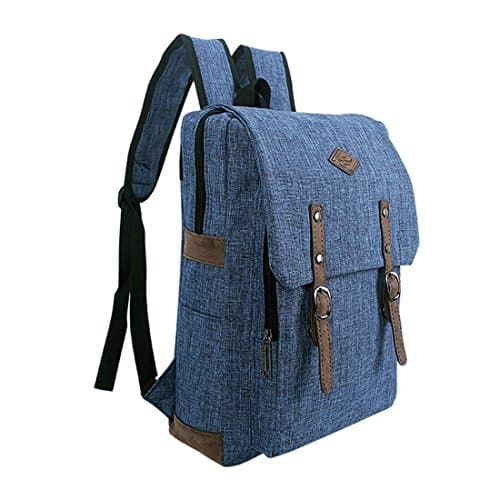 Echofon Canvas BackpackS Laptop Case Computer Bag Backpack Daypack Sports Bag Holdall Hiking Camping Bag